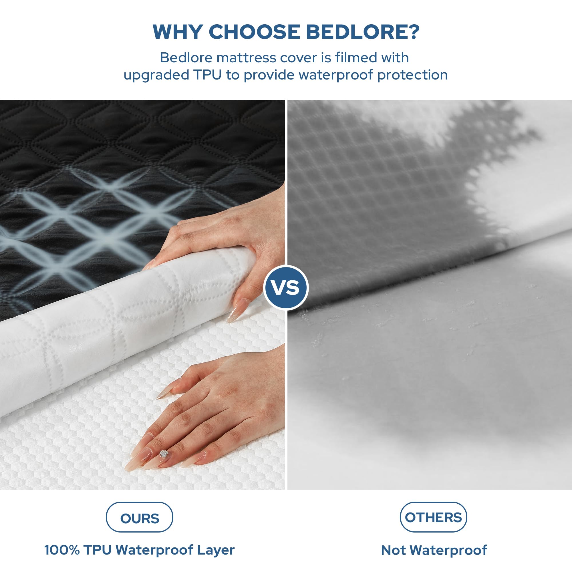 Waterproof Queen Size Mattress Protector