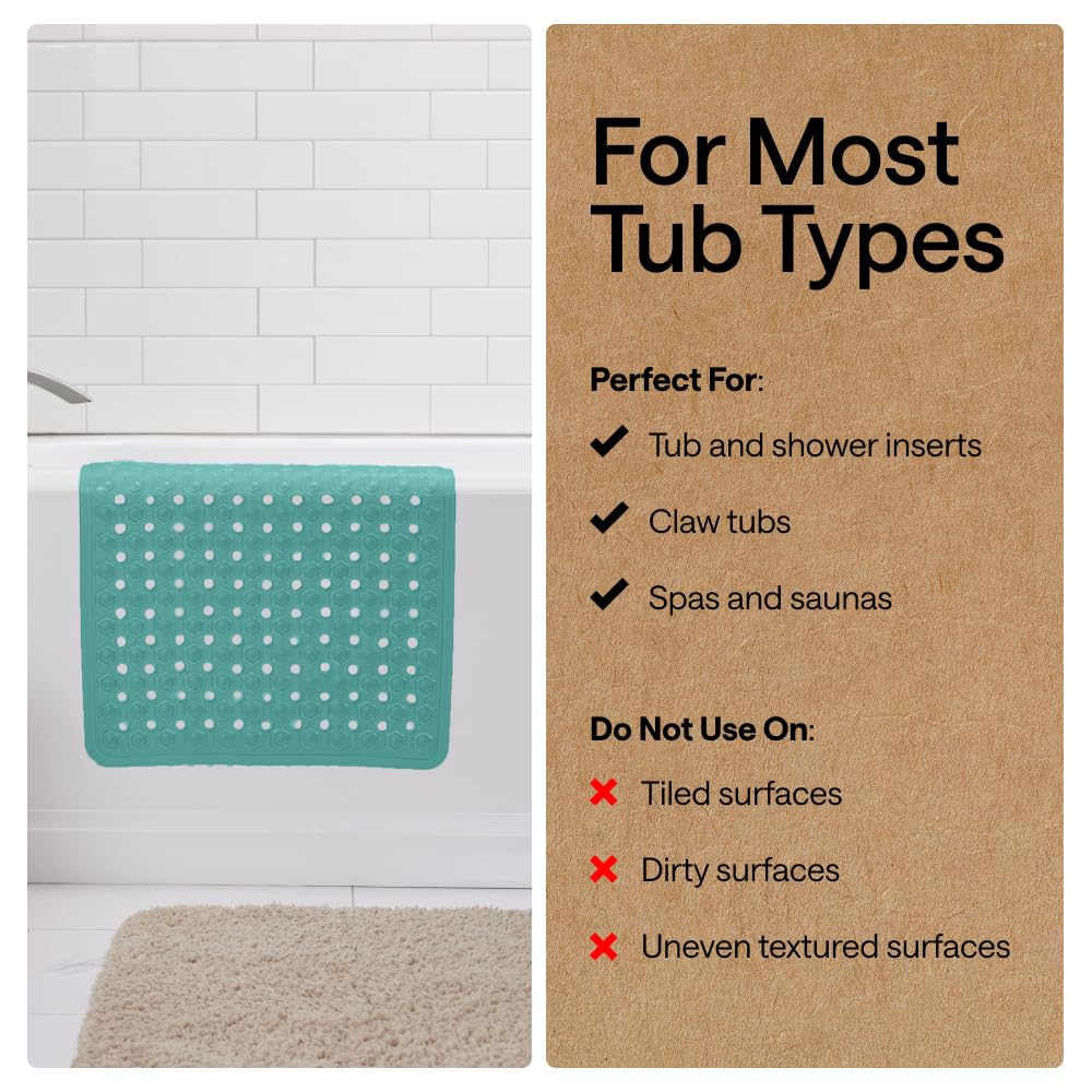 Patented Bath Tub Shower Mat