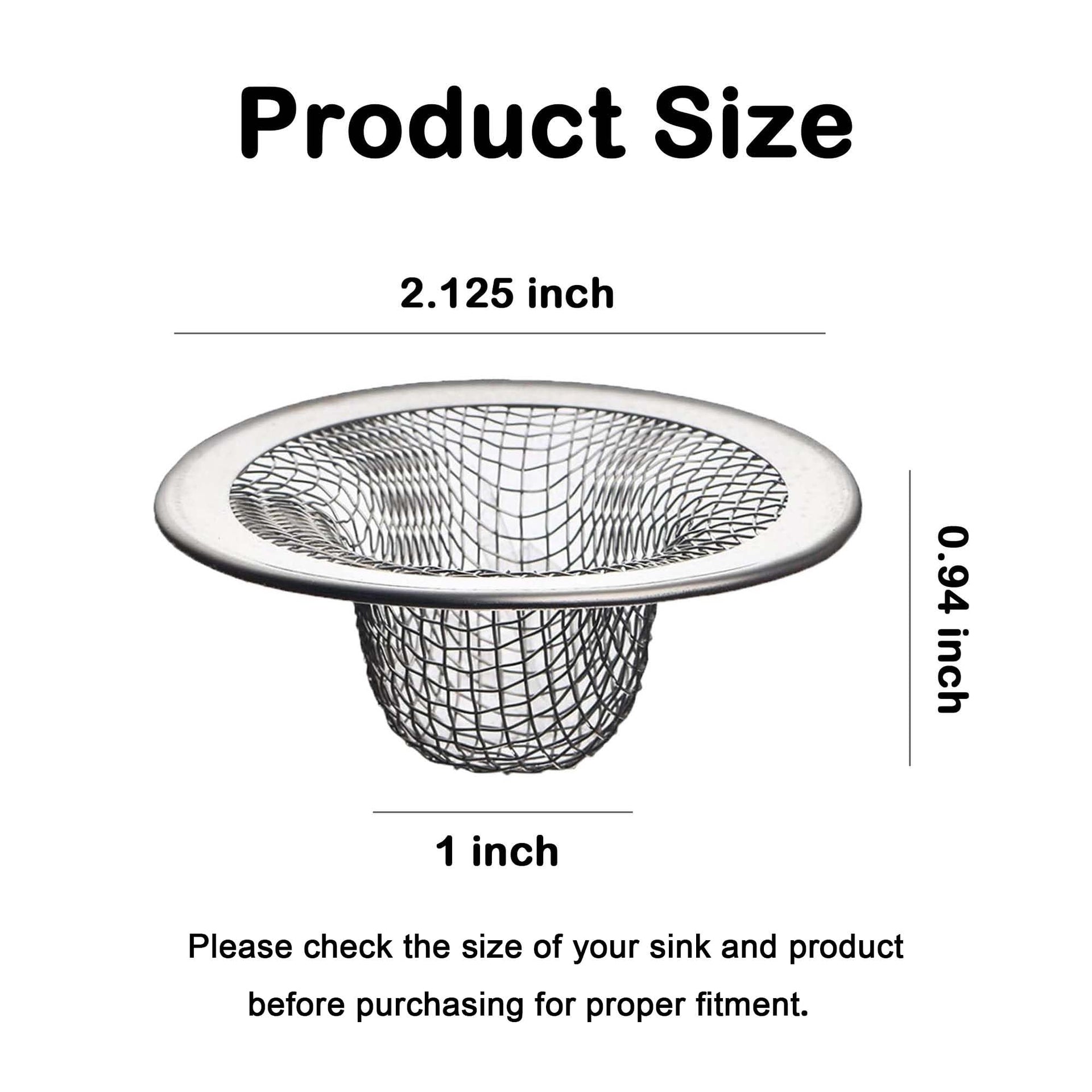 20Pcs Small Drain Mesh Basket (20 Count)