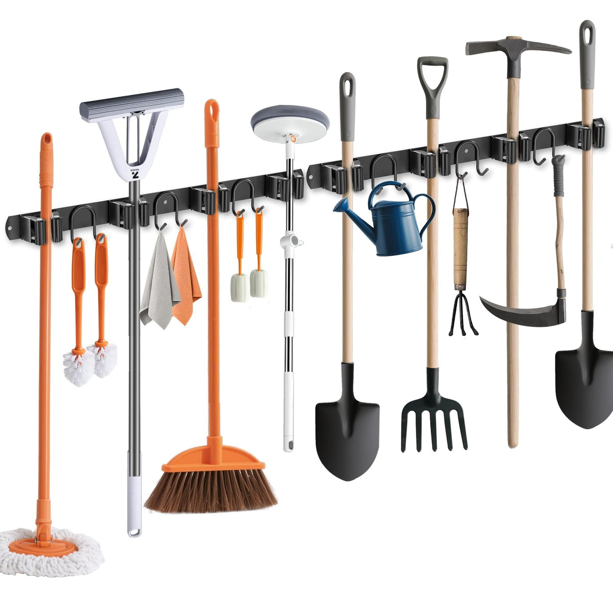 Broom Holder Wall Mount (2 Count)