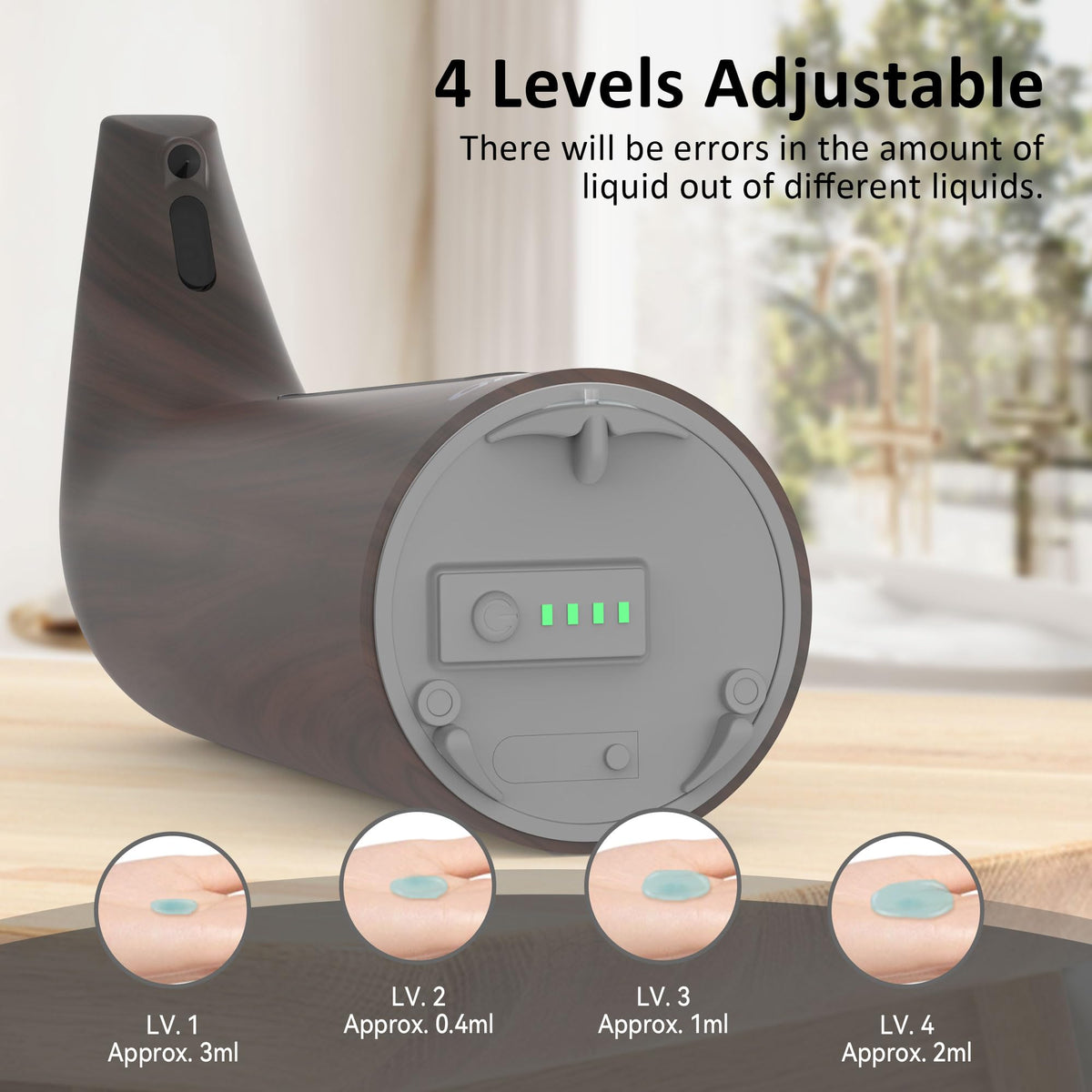 Touchless Automatic Soap Dispenser 400ml Rechargeable