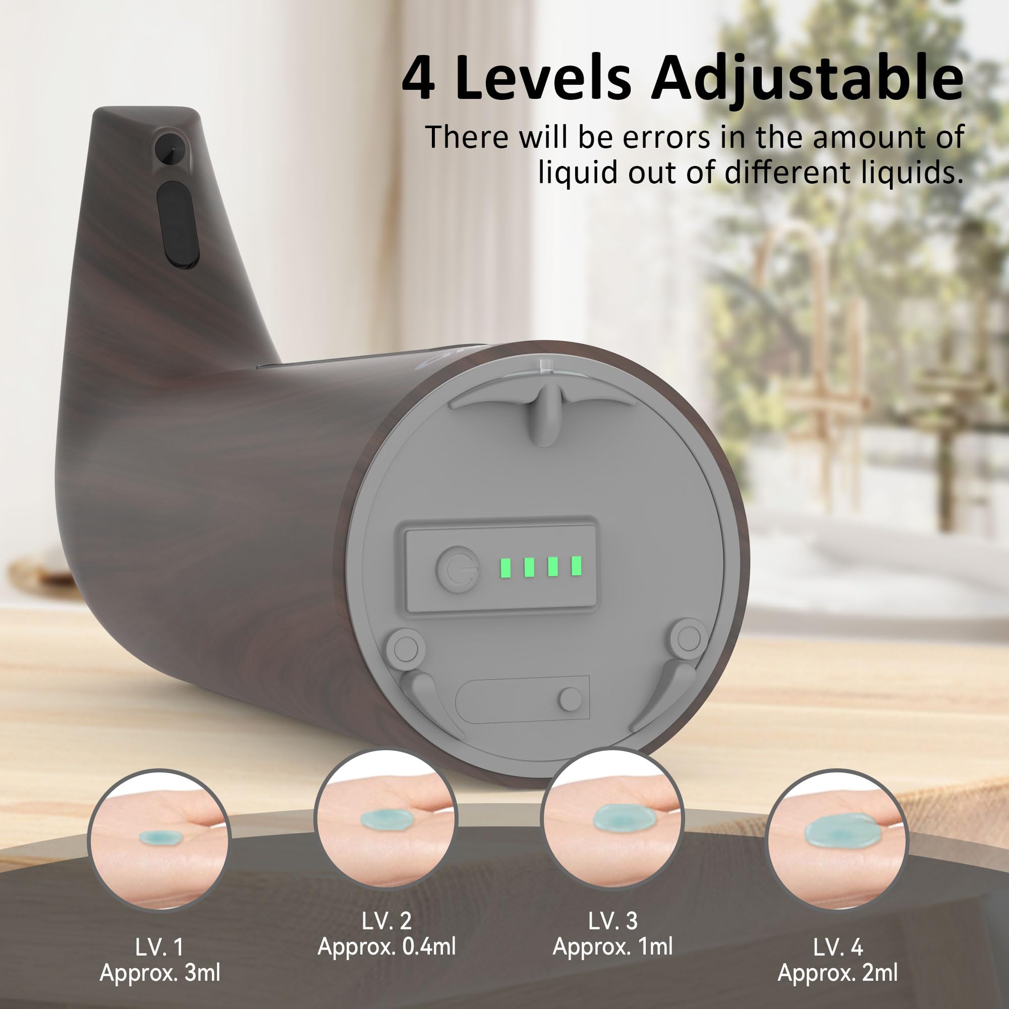 Touchless Automatic Soap Dispenser 400ml Rechargeable