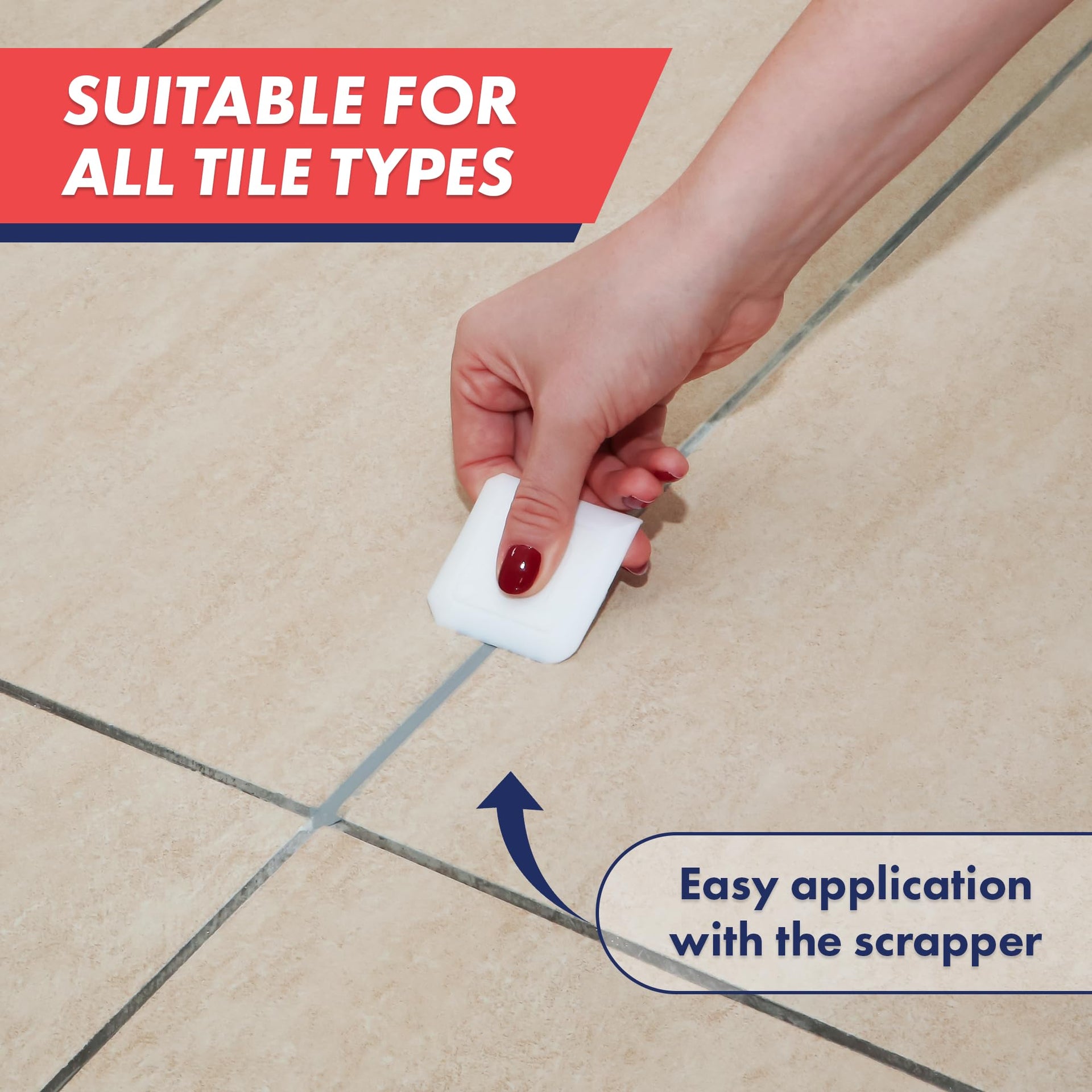Tile Grout Repair Kit (8.8 Ounce)