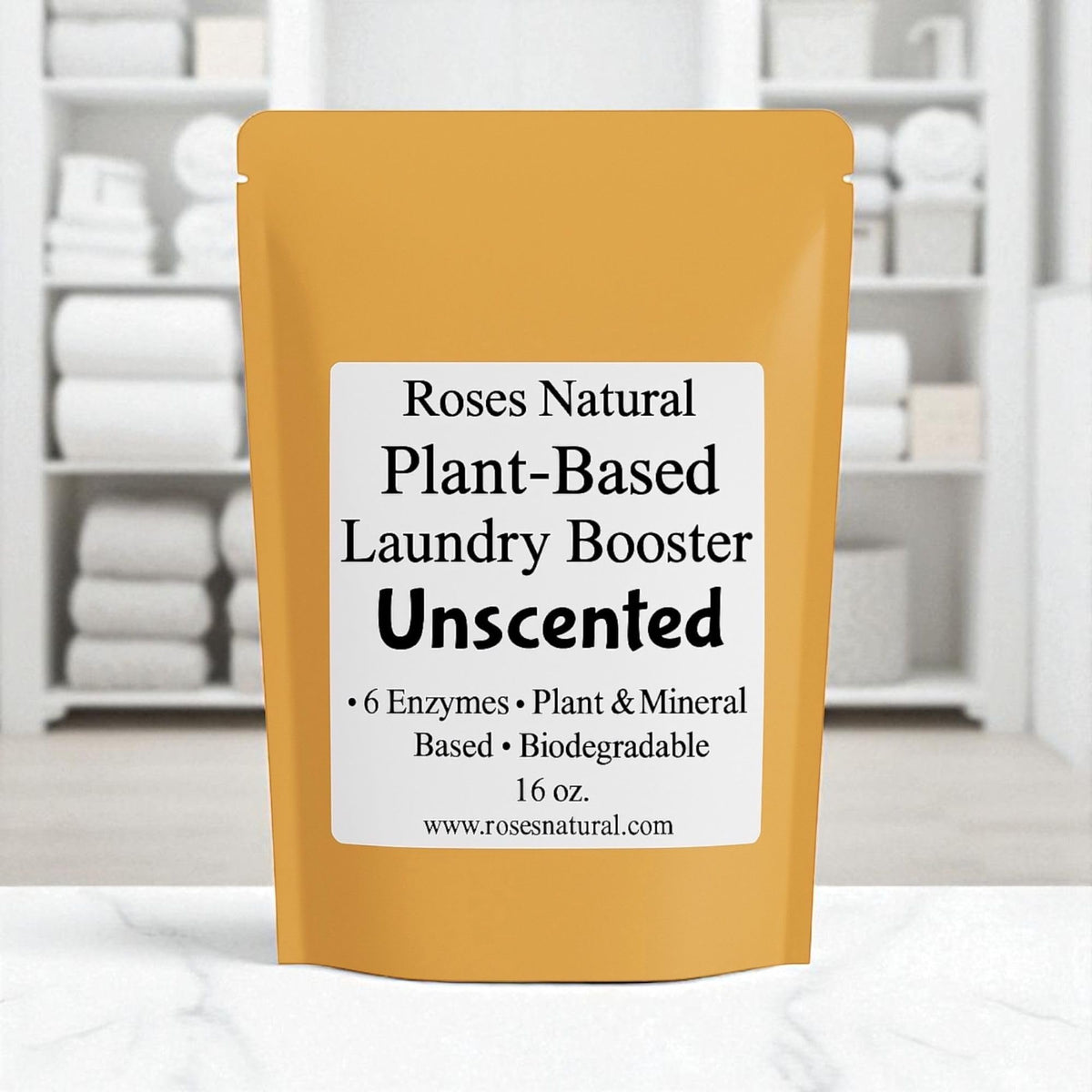 Plant Based Enzymes Laundry Booster (16 Ounce)