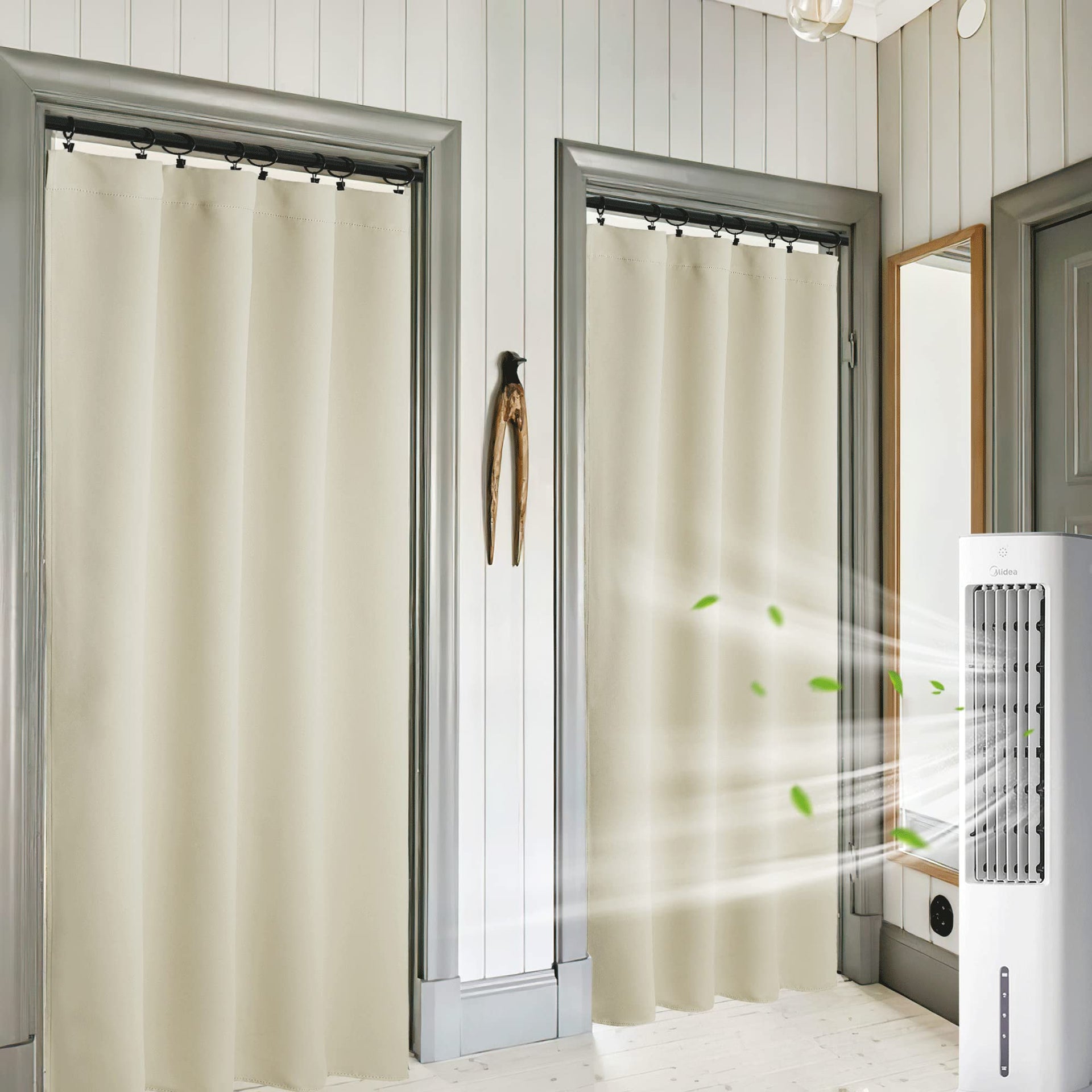 Extra Wide Curtains for Bedroom Living Dining Room 72 inches Long (2 Count)