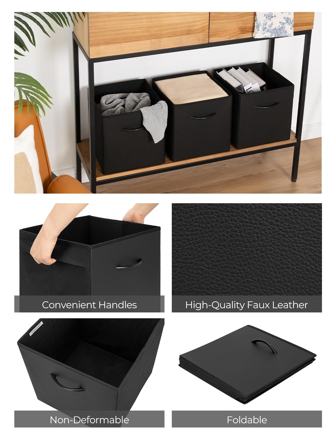 11in Storage Cubes (4 Count)