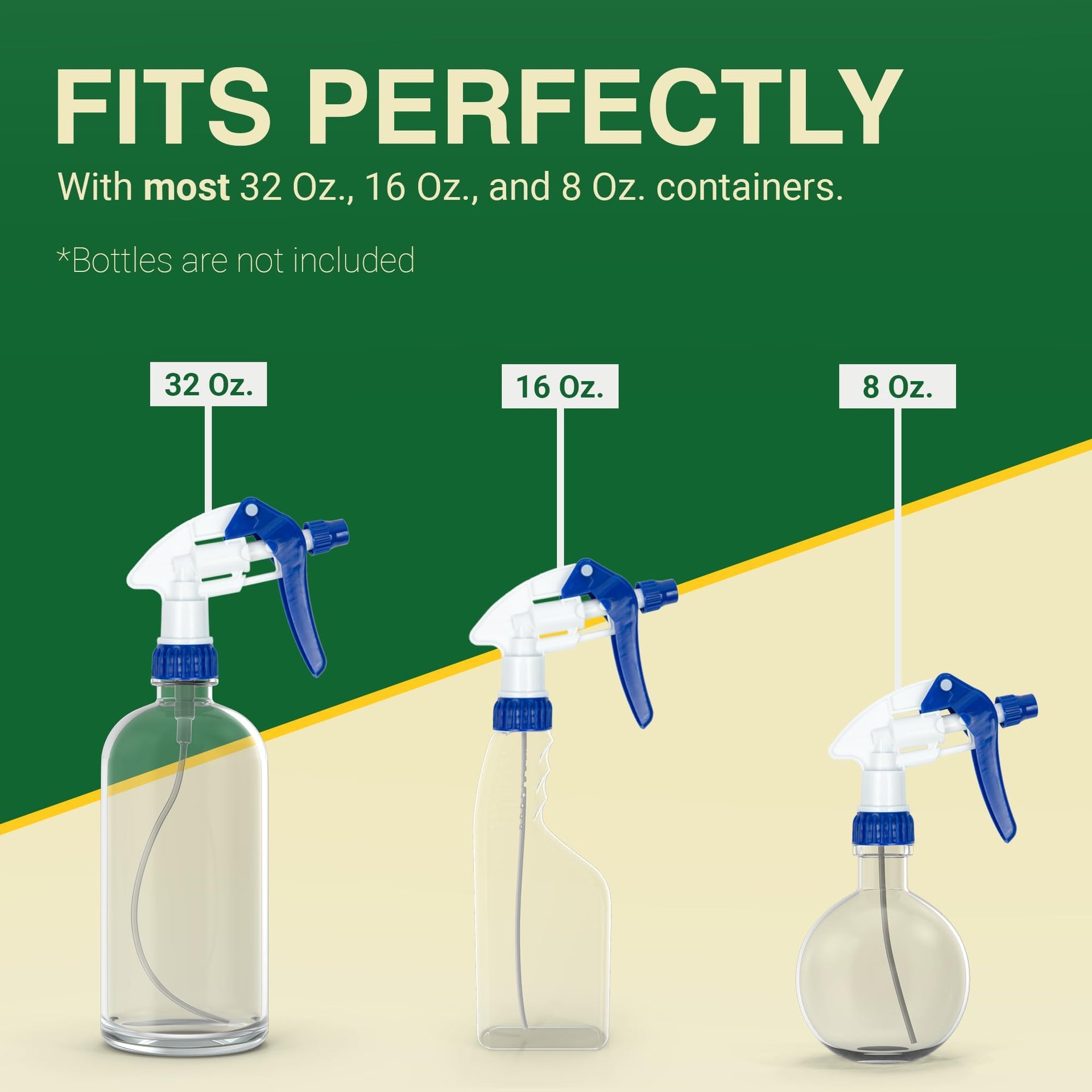 Spray Bottle Nozzle Replacement Tops (24 Count)