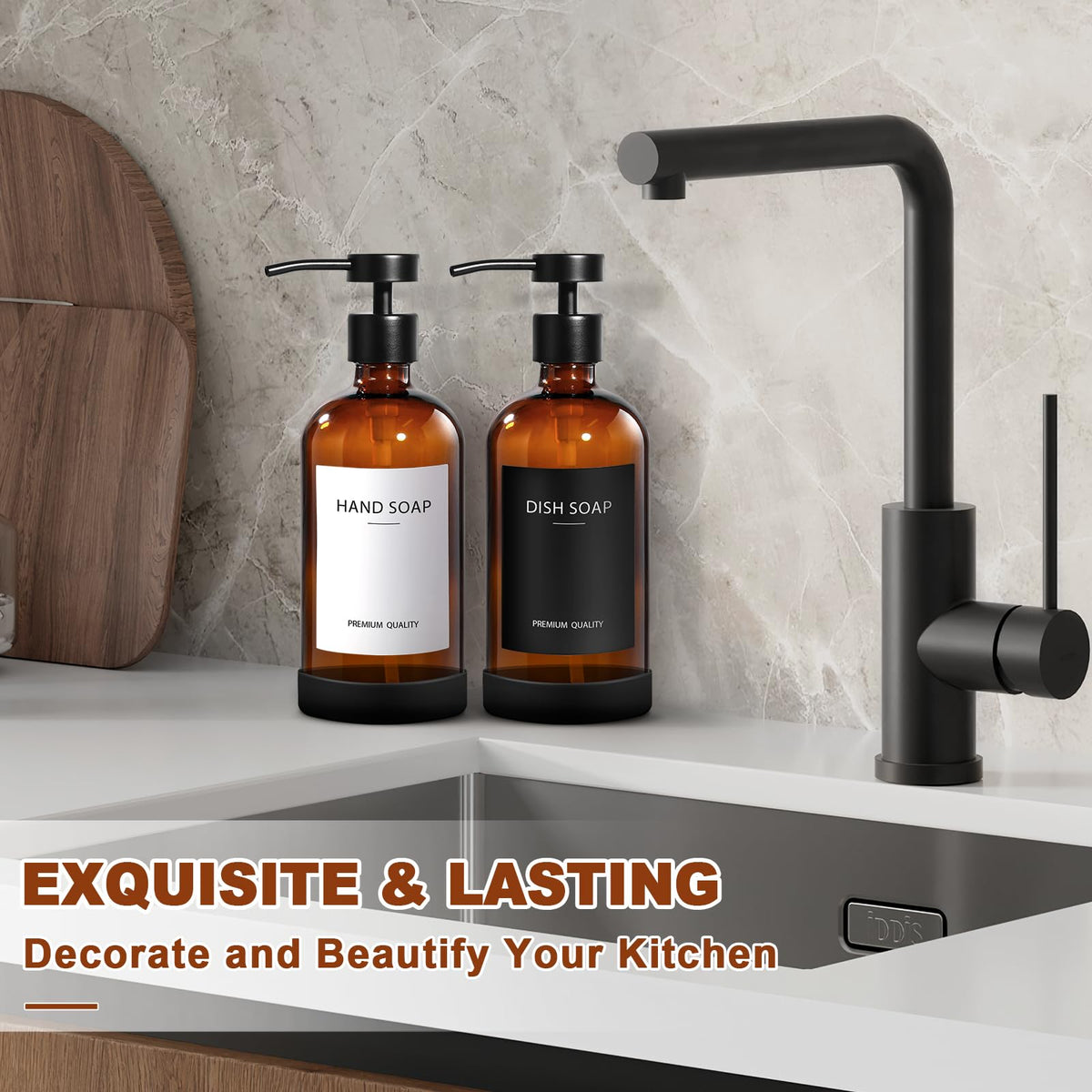 Hand Soap Dispenser 2 Pack (2 Count)
