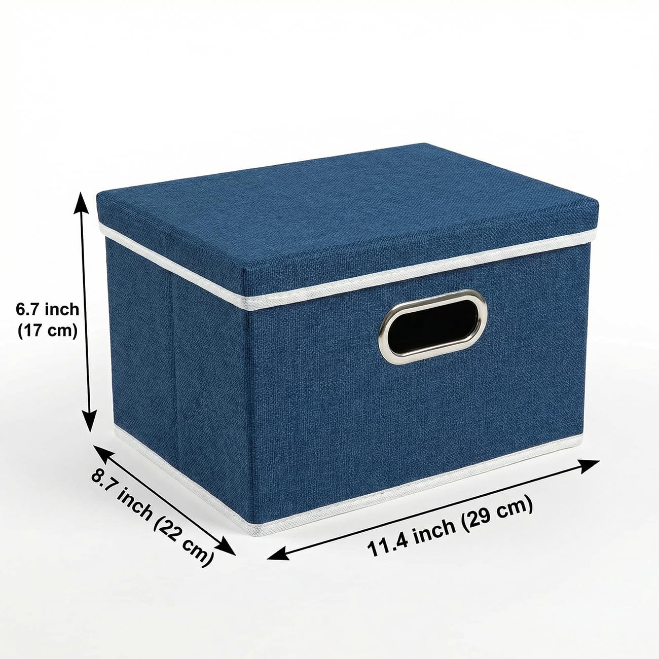 Storage Bins with Lids [3 (3 Count)