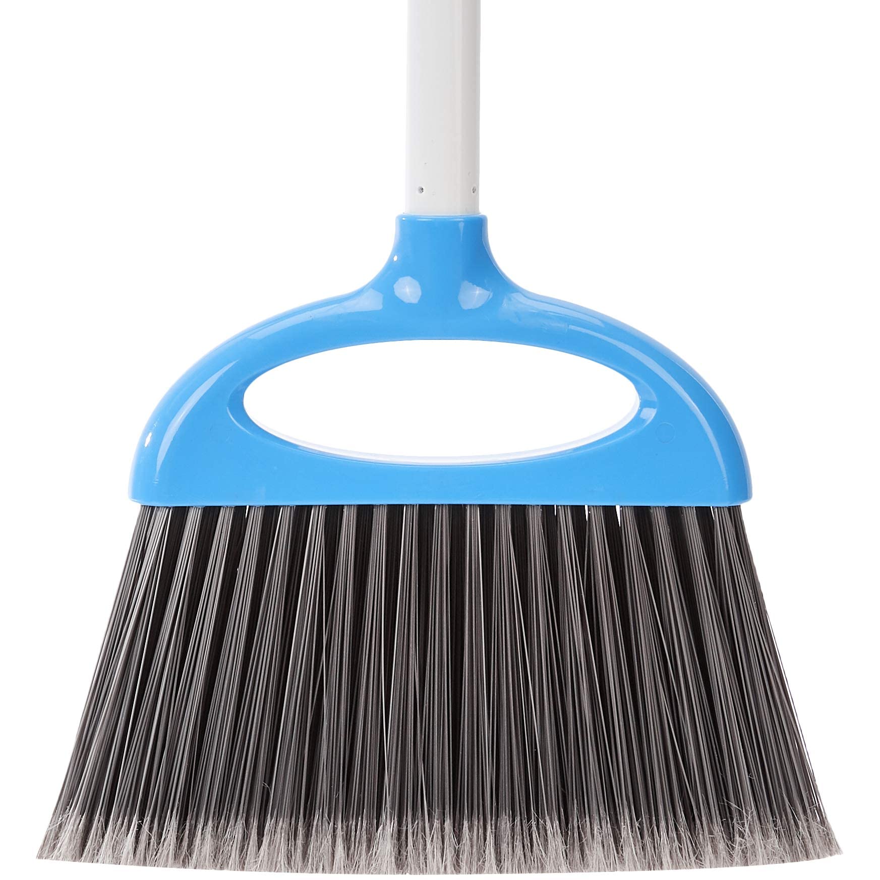 Dustpan Broom Set with Adjustable Long Handle