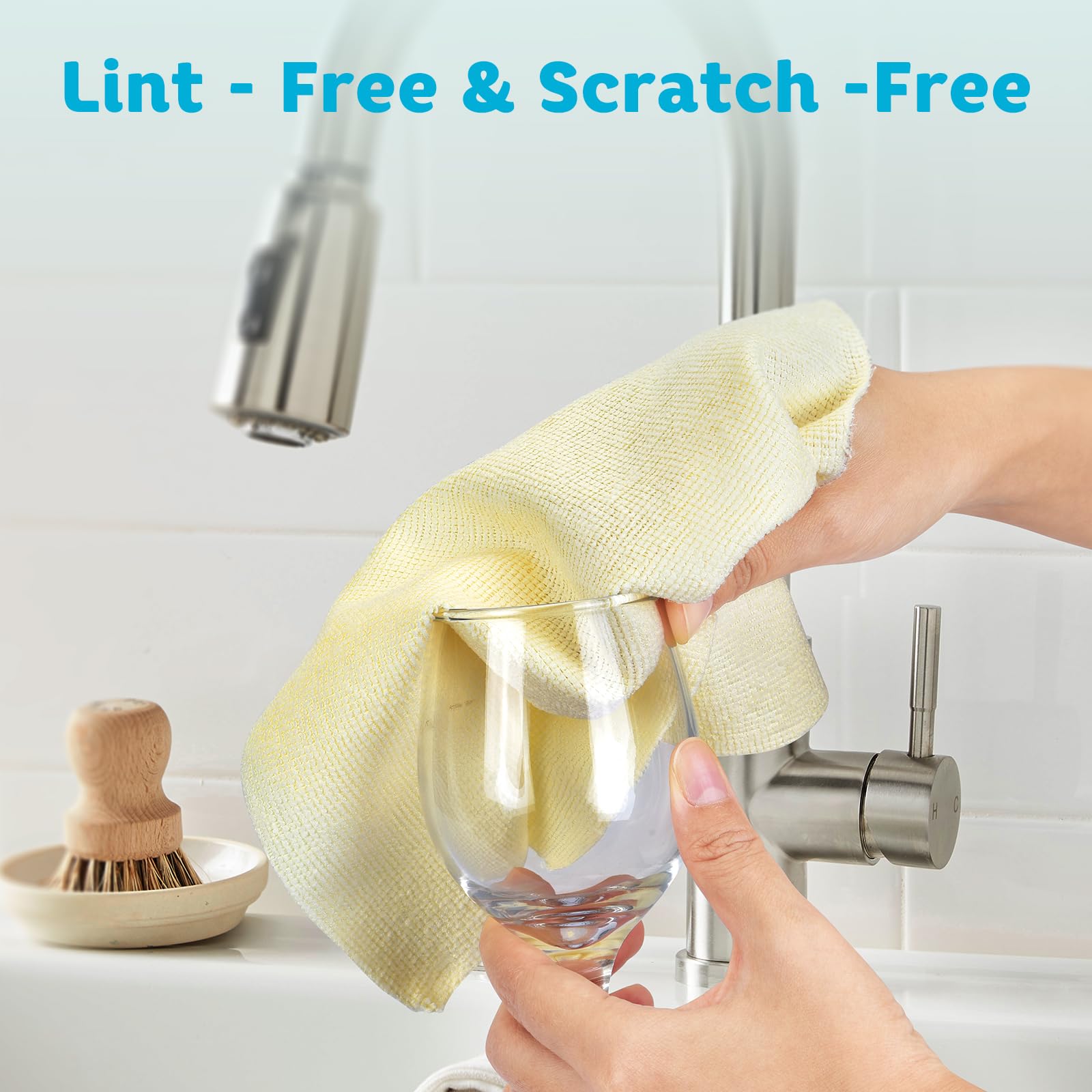 Matthew Microfiber Cleaning Cloth Roll 72Pack (72 Count)