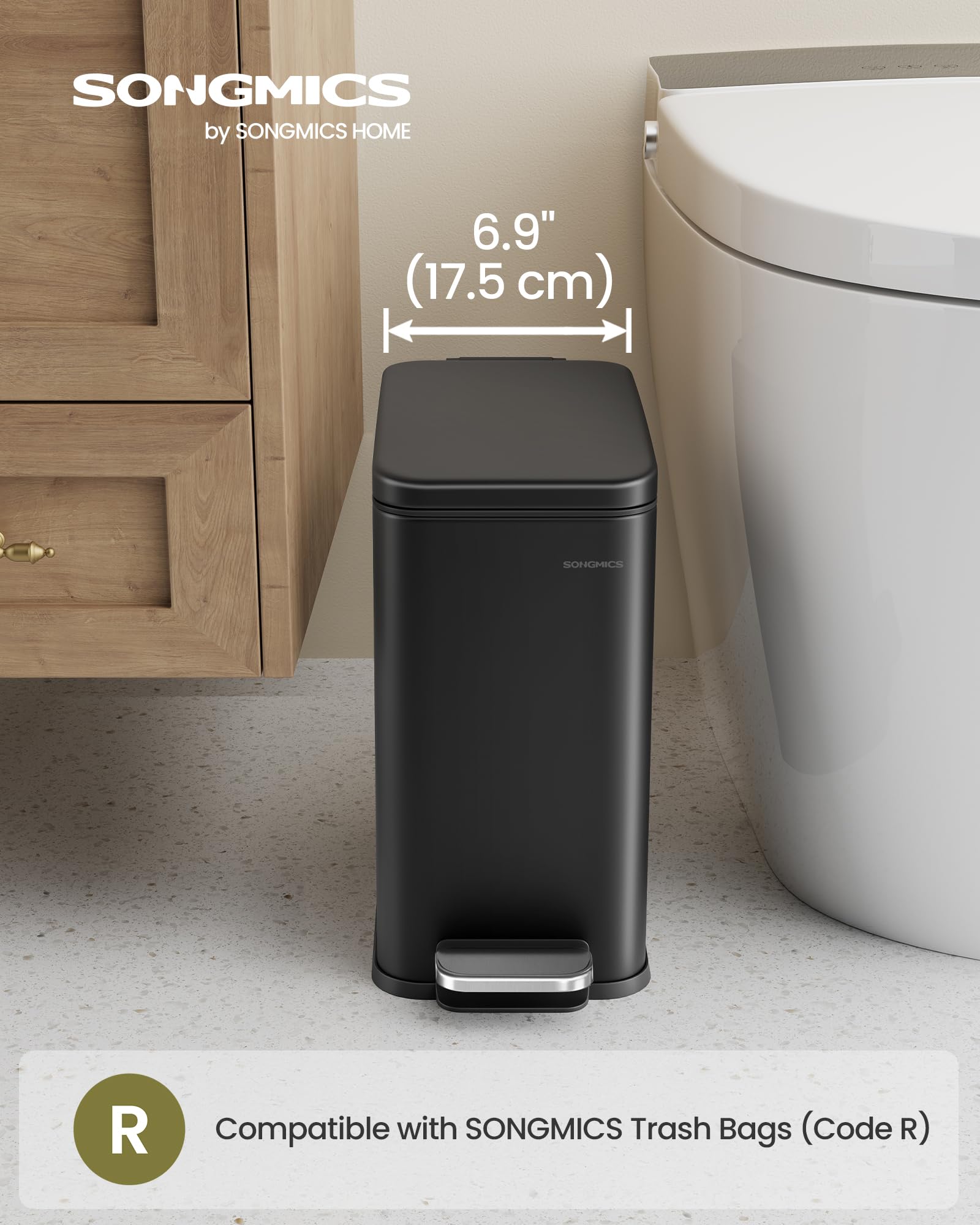 Bathroom Trash Can