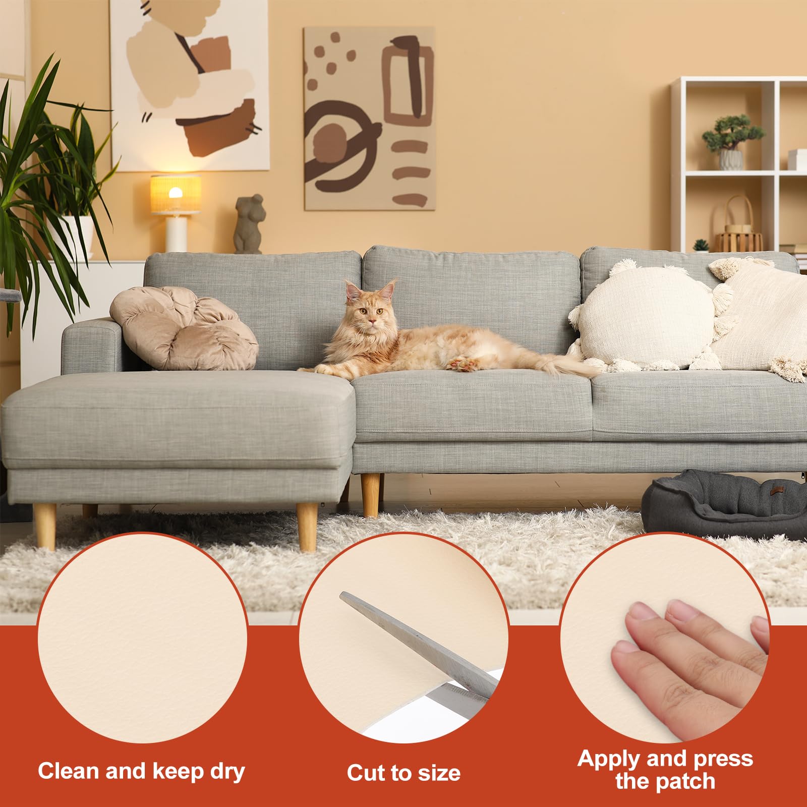 Leather Patches Tape for Furniture