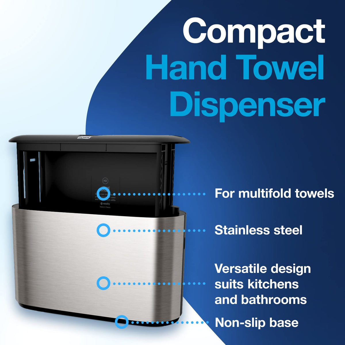 Xpress Stainless Steel Paper Towel Dispenser