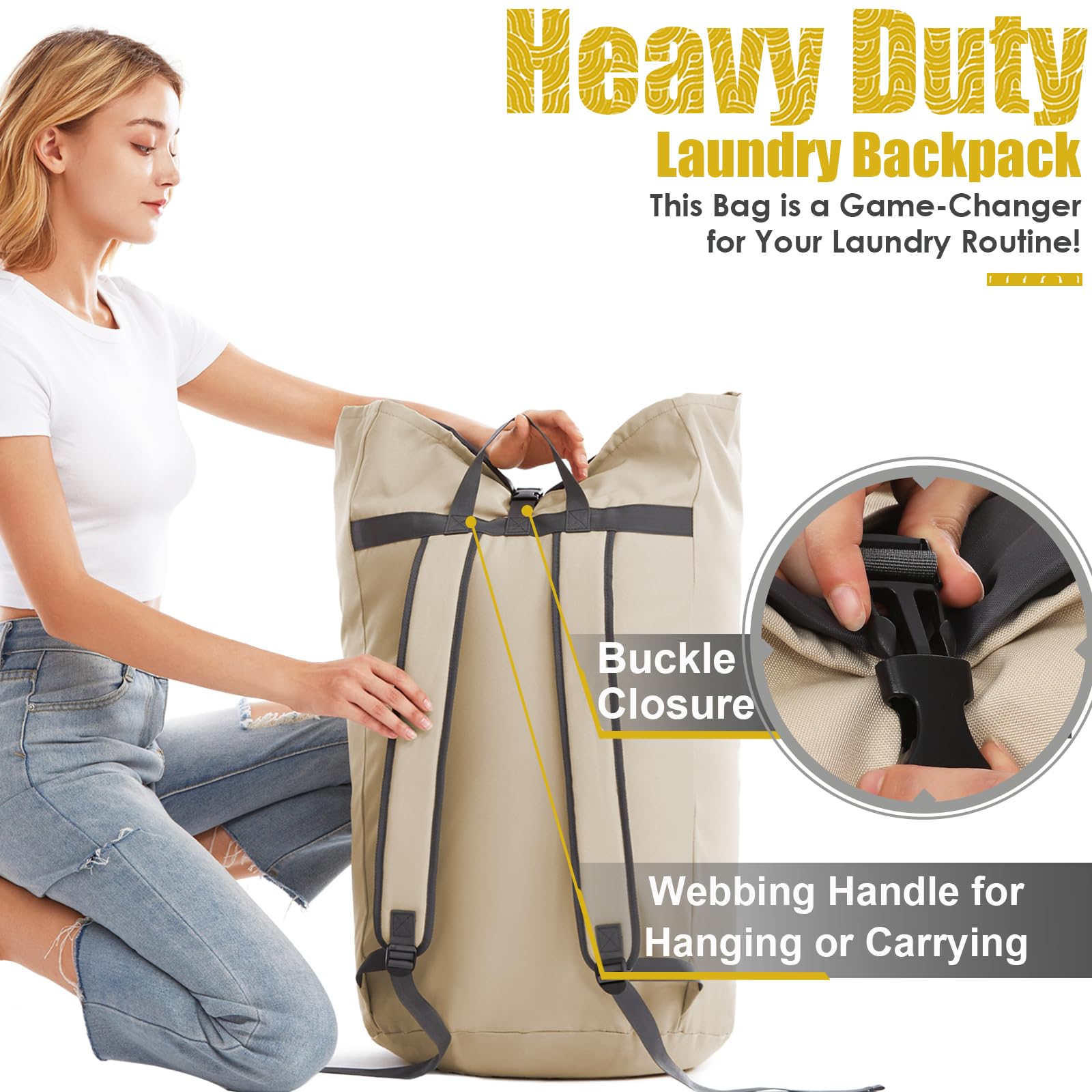 Backpack Laundry Bag