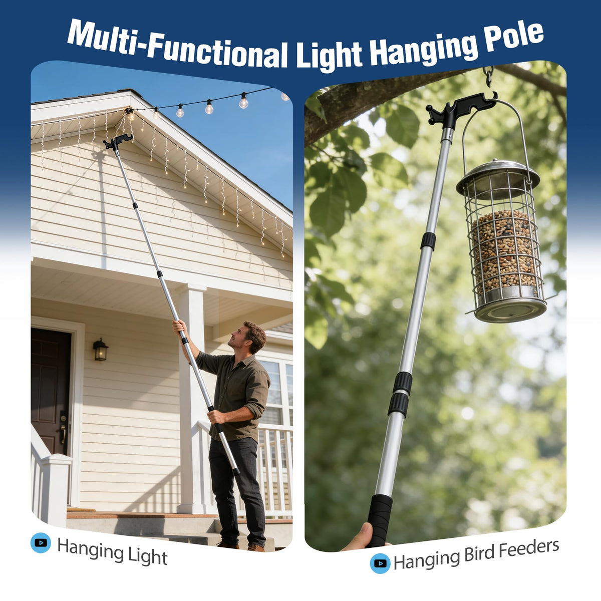 18ft High Ceiling Duster Kit with 3