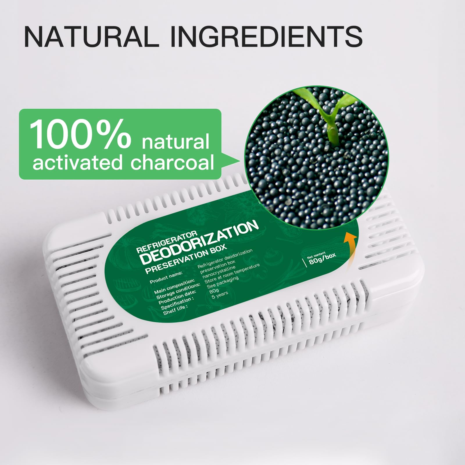 6 Pack Fridge Deodorizer (6 Count)