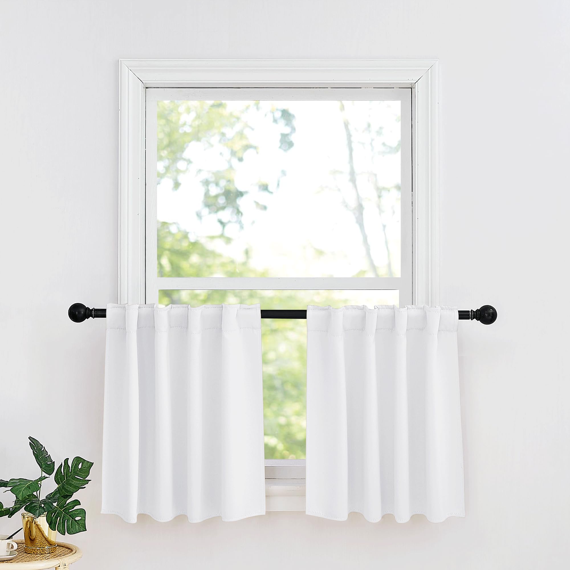 Kitchen Window Curtains (2 Count)