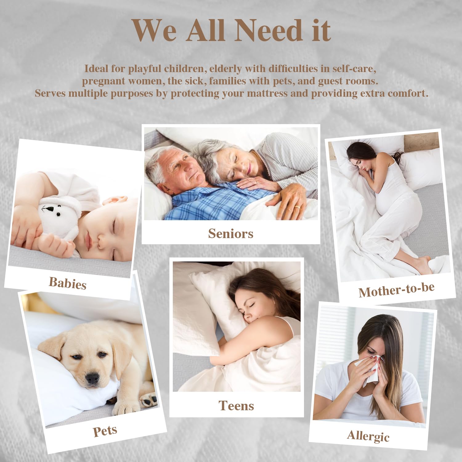 Twin XL Mattress Protector Waterproof