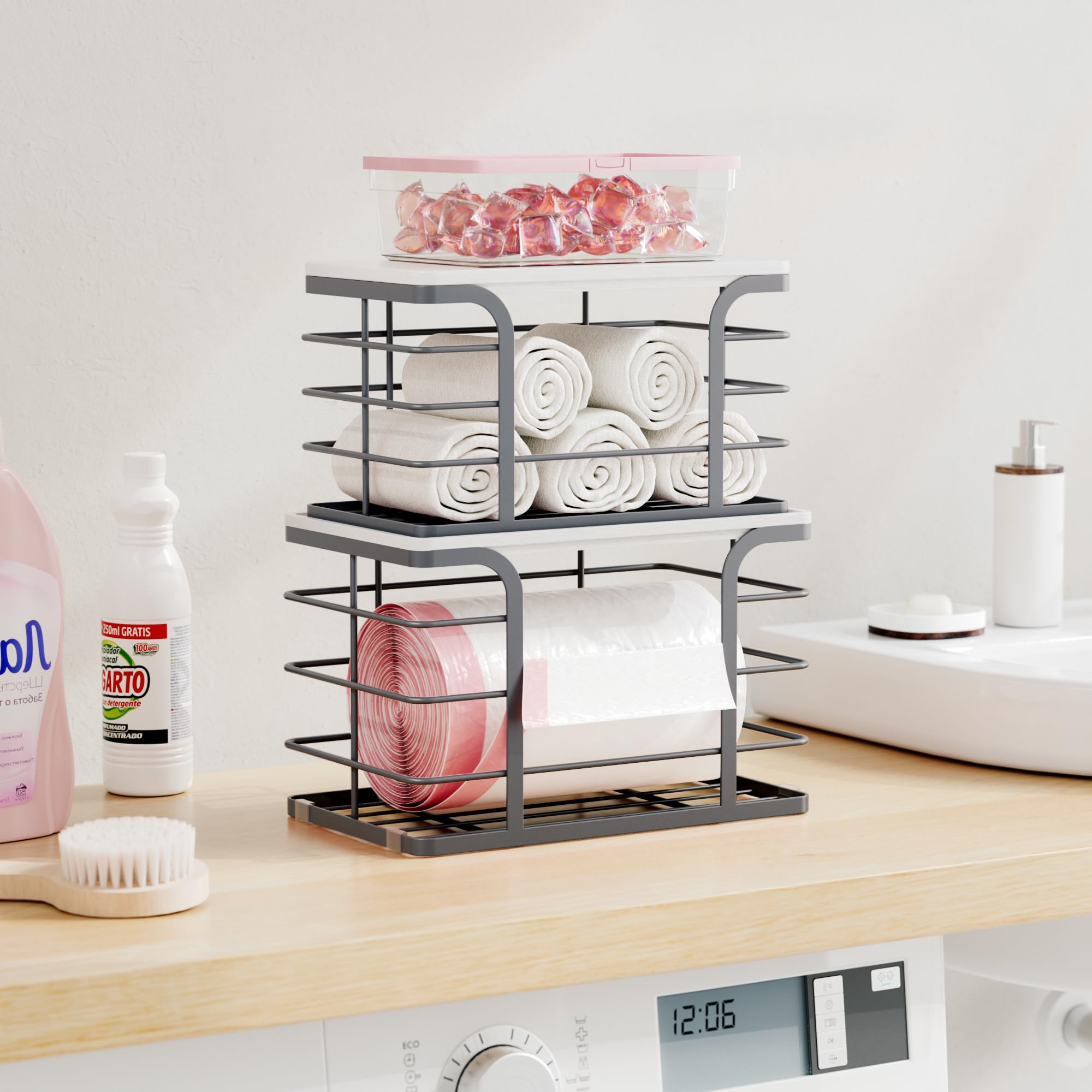 2 Pack Trash Bag Holder