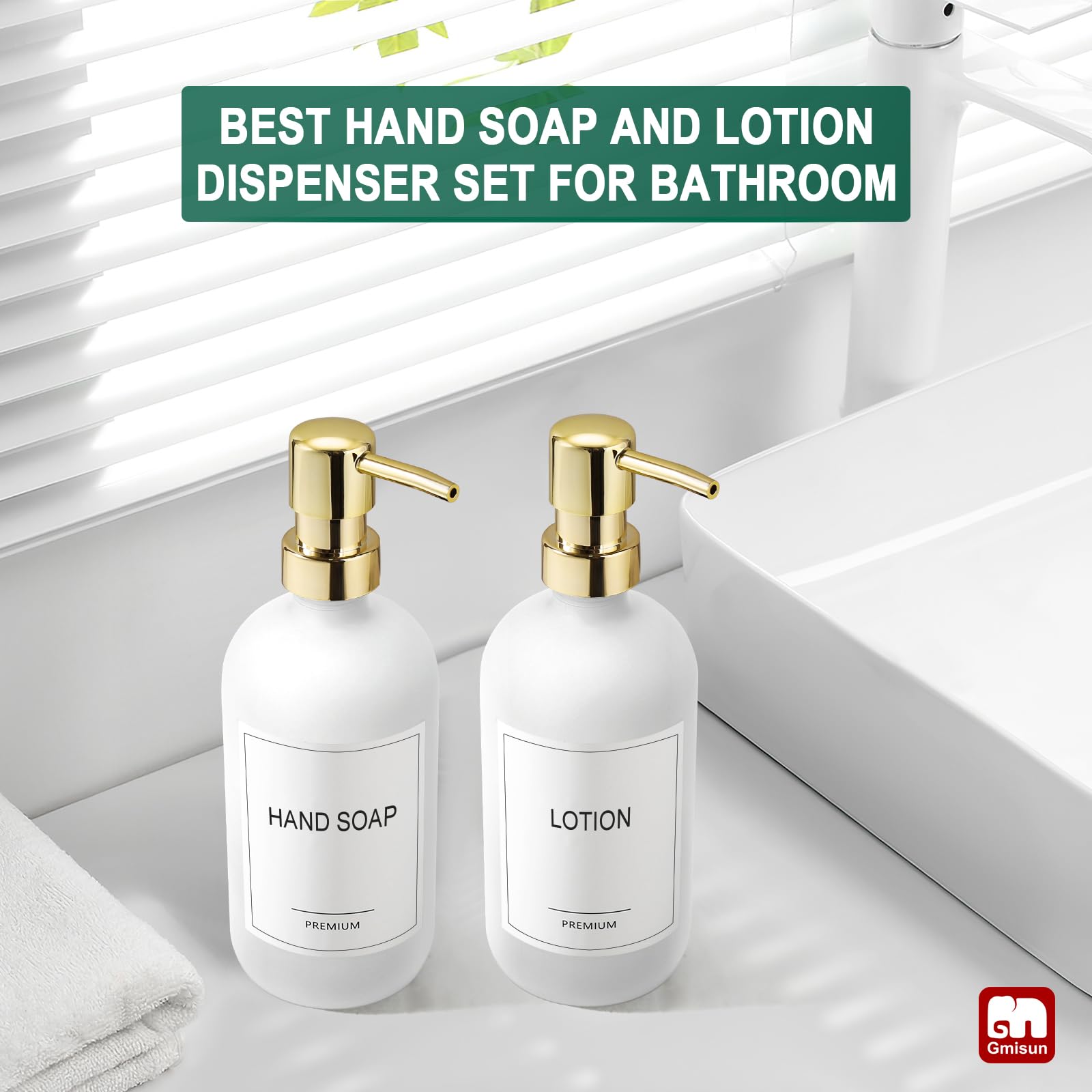 White Soap Dispenser (2 Count)