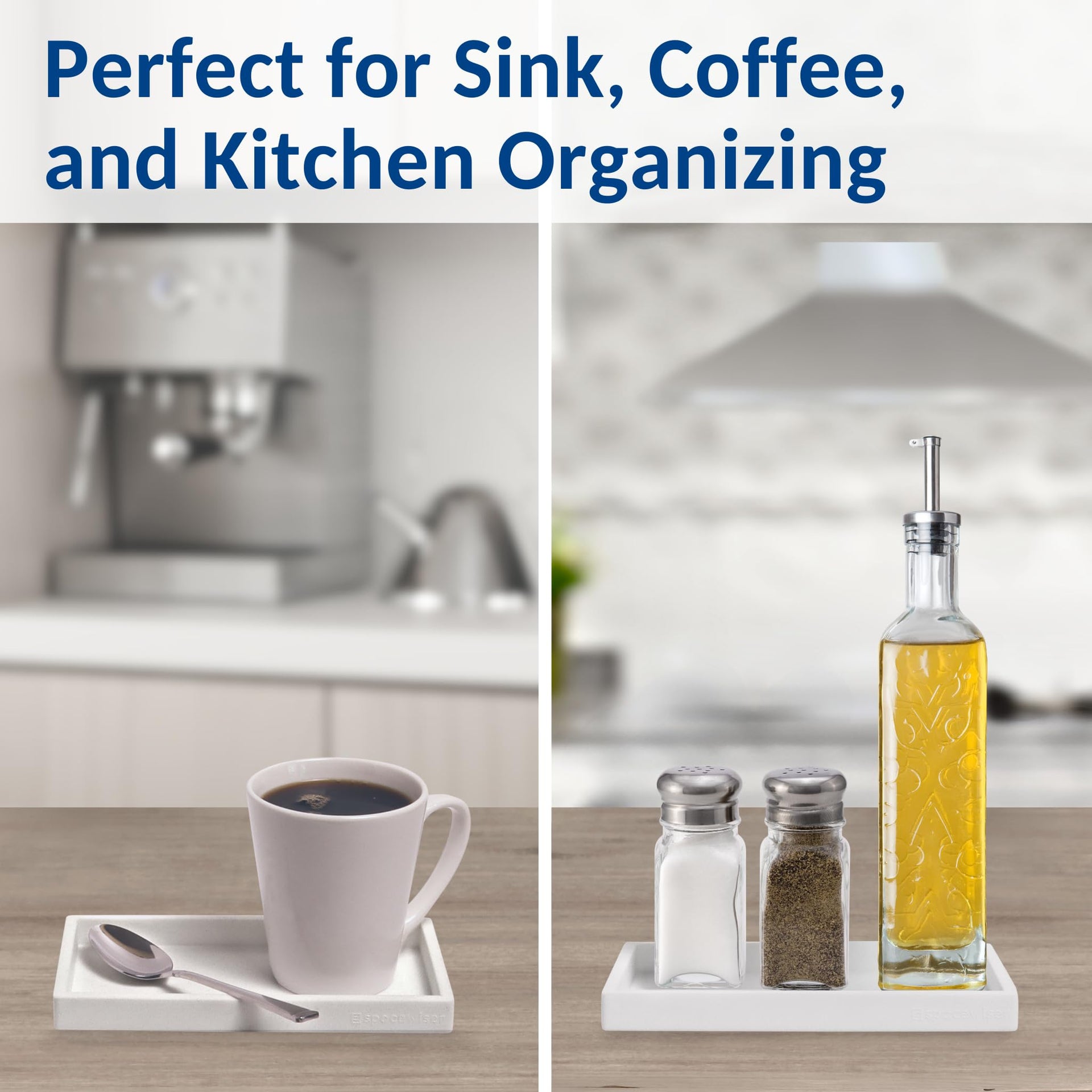 Countertop & Vanity Silicone Tray
