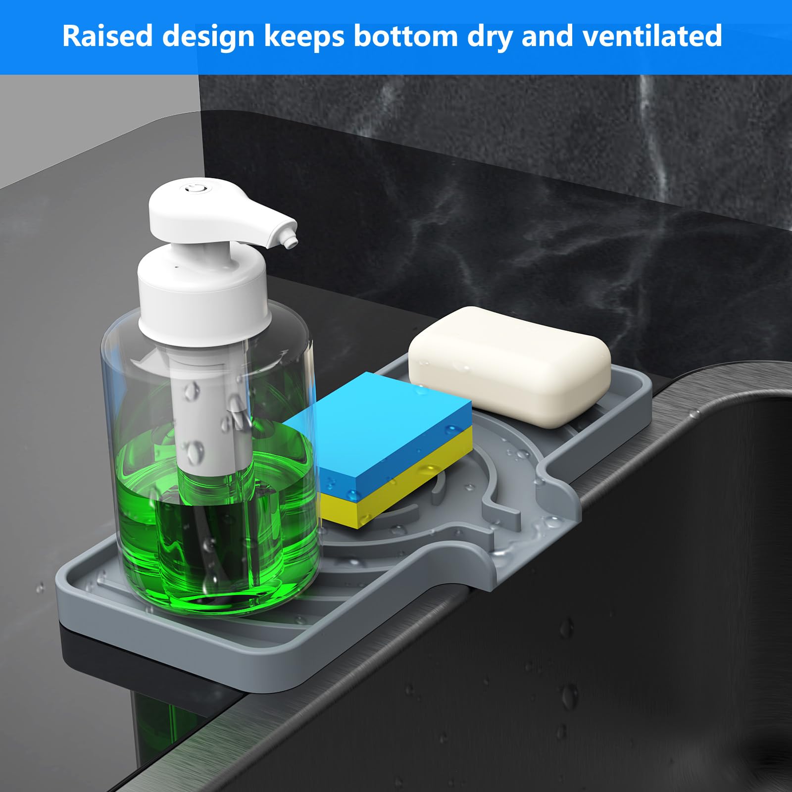 Sponge Holder for Kitchen Sink