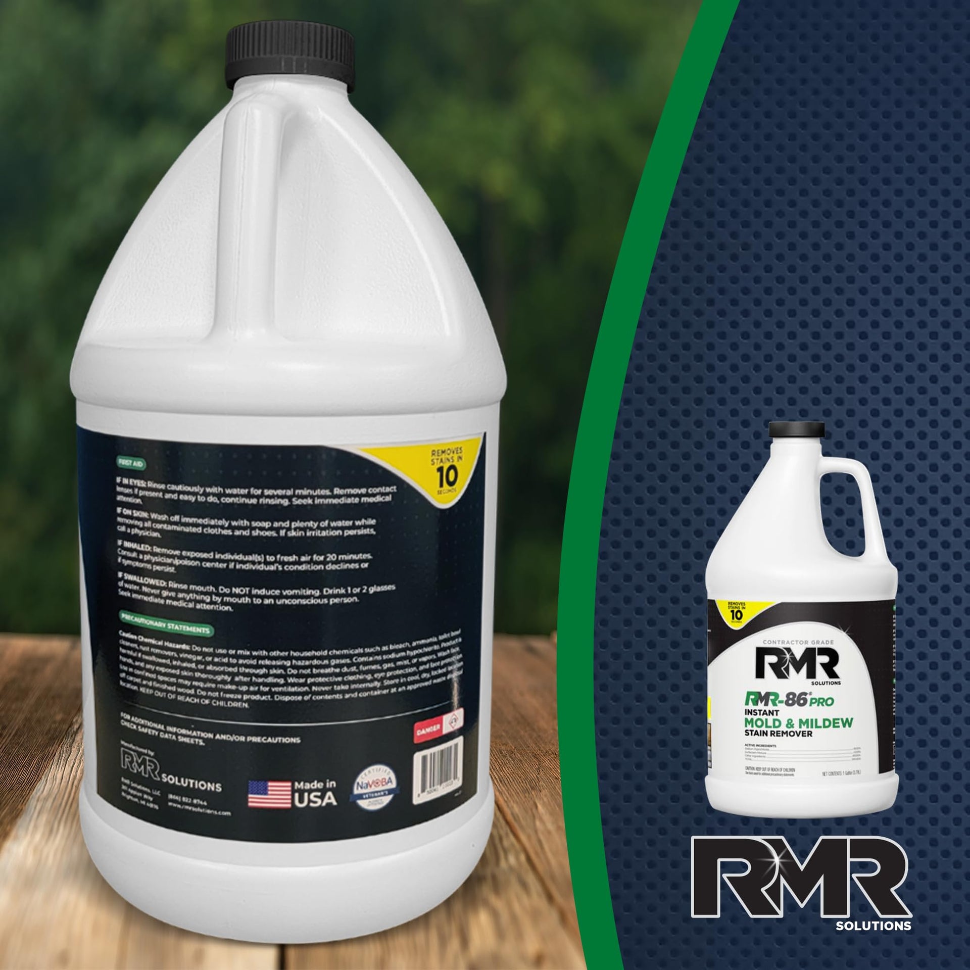 RMR 86 Pro Instant Mold Stain & Mildew Stain Remover (640 Fl Oz)