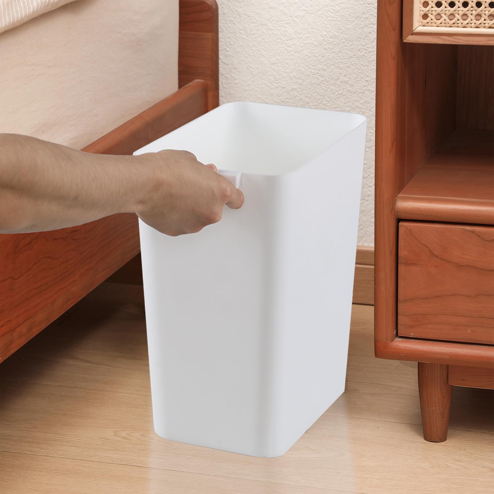 Slim Rectangular Wastebasket (3 Count)