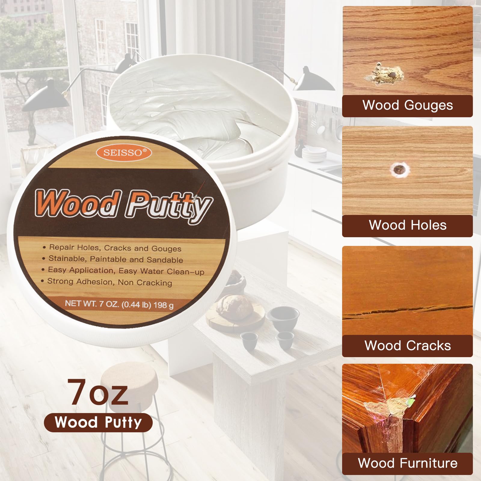 Wood Furniture Repair Kit (17 Count)