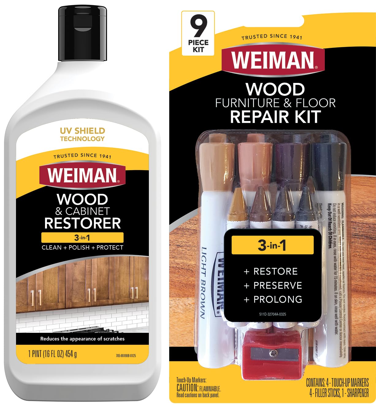 Wood Restore and Repair Kit