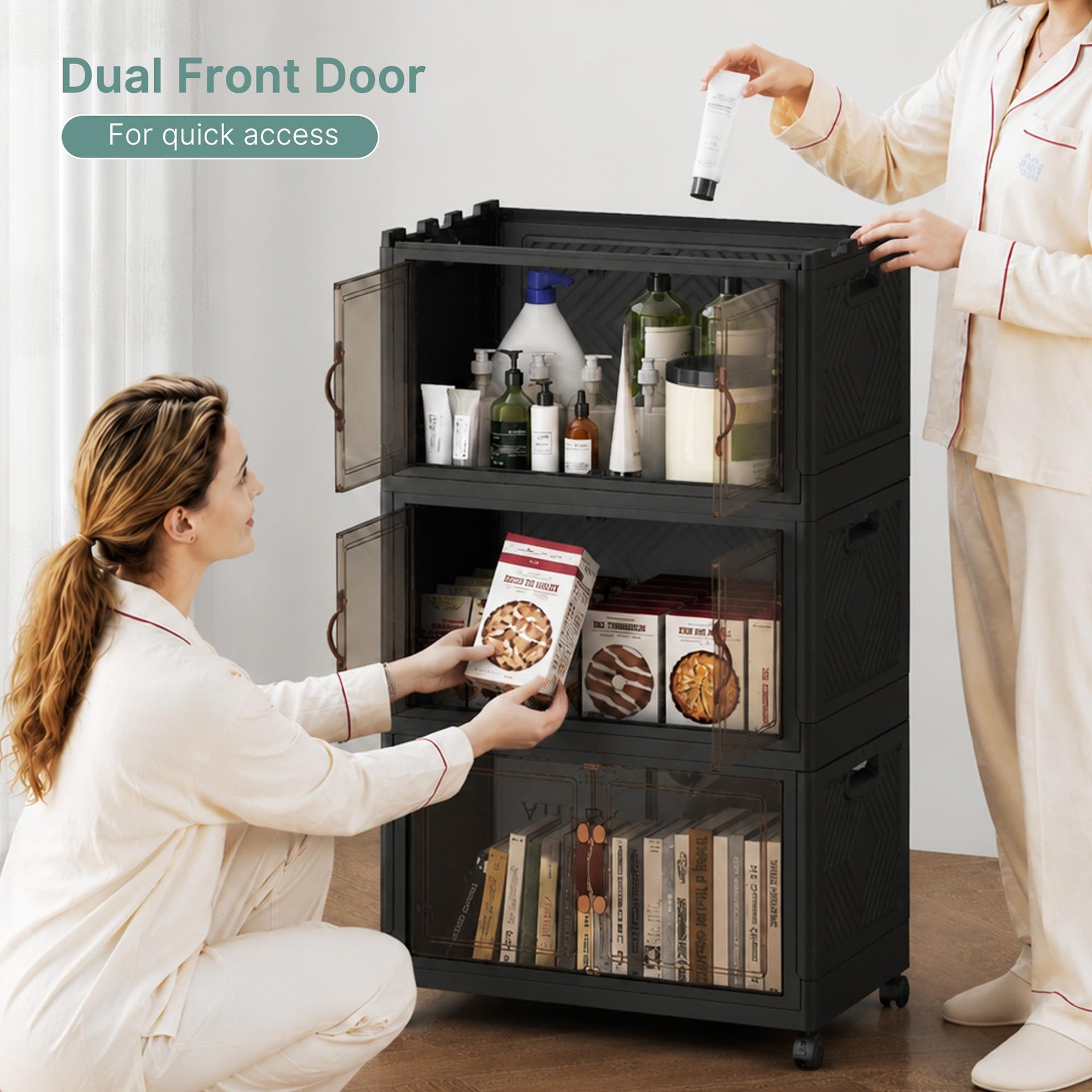 336QT Lockable Storage Bins with Lids