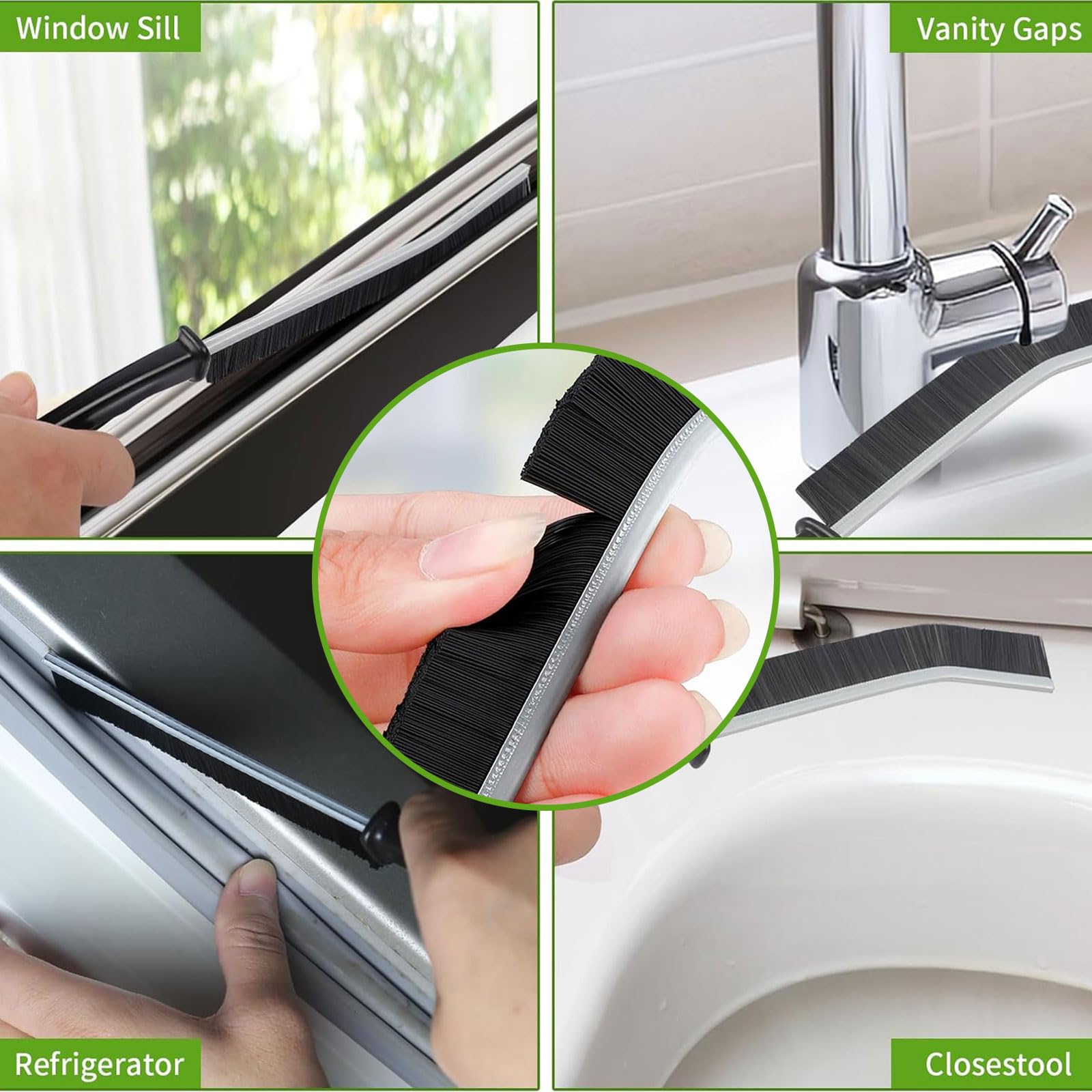 Crevice Cleaning Brush (5 Count)