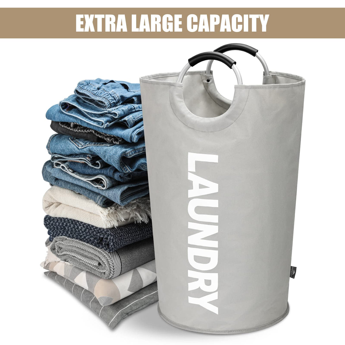 90L Large Laundry Basket Bag - ModHome Supplies