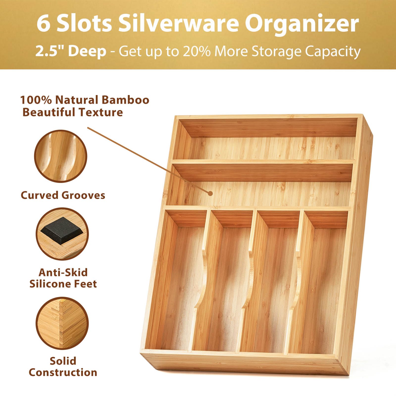 Kitchen Drawer Organizer