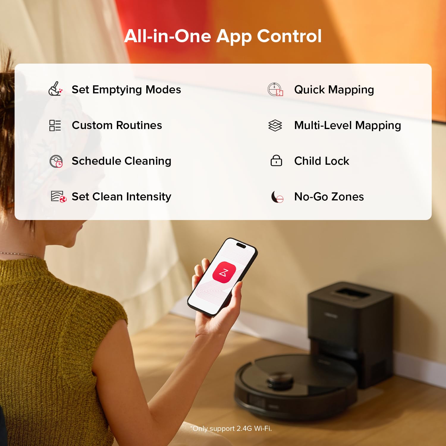 Q10 S5+ Robot Vacuum and Mop