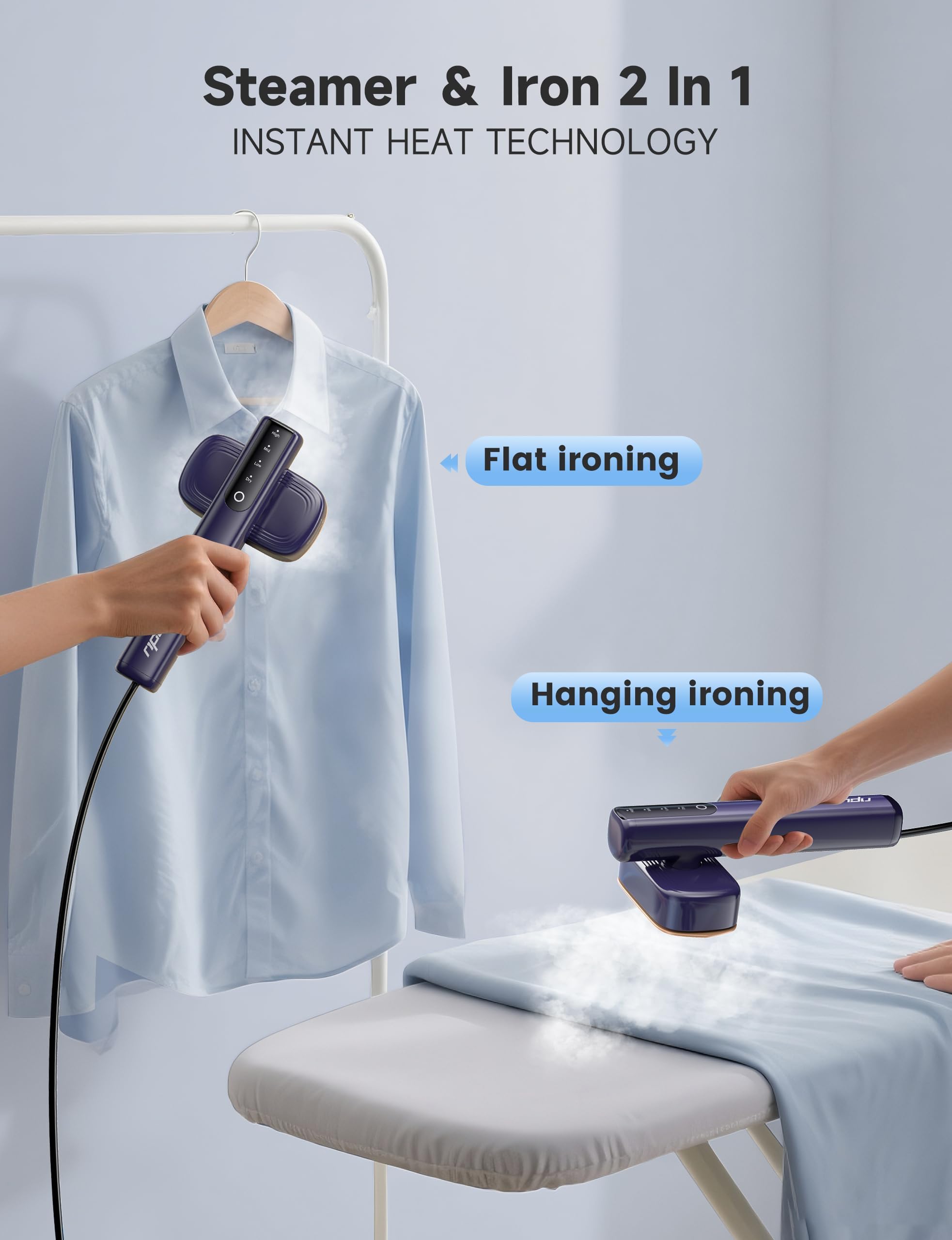 Portable Travel Steamer for Clothes
