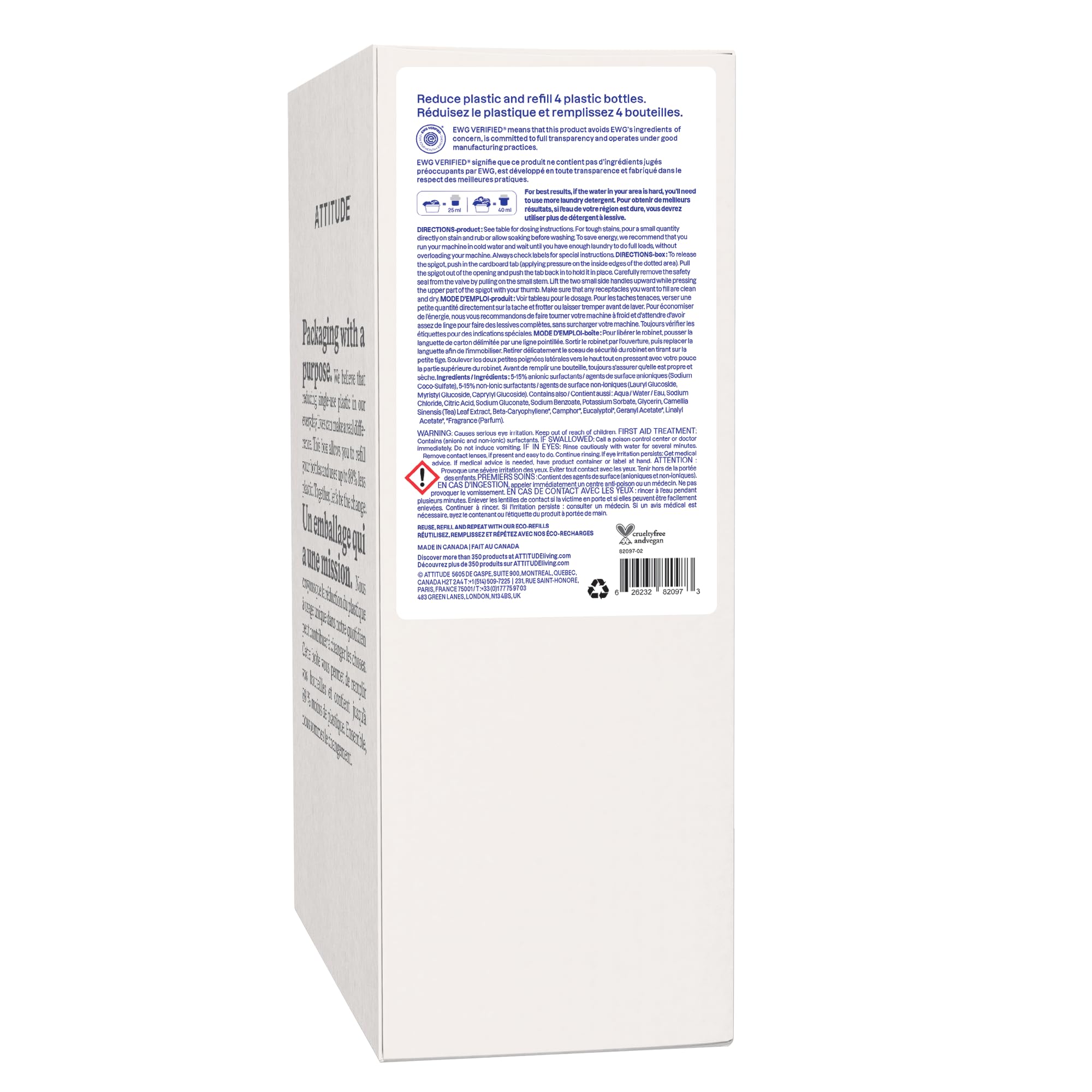 Liquid Laundry Detergent Refill (135.26 Fl Oz)