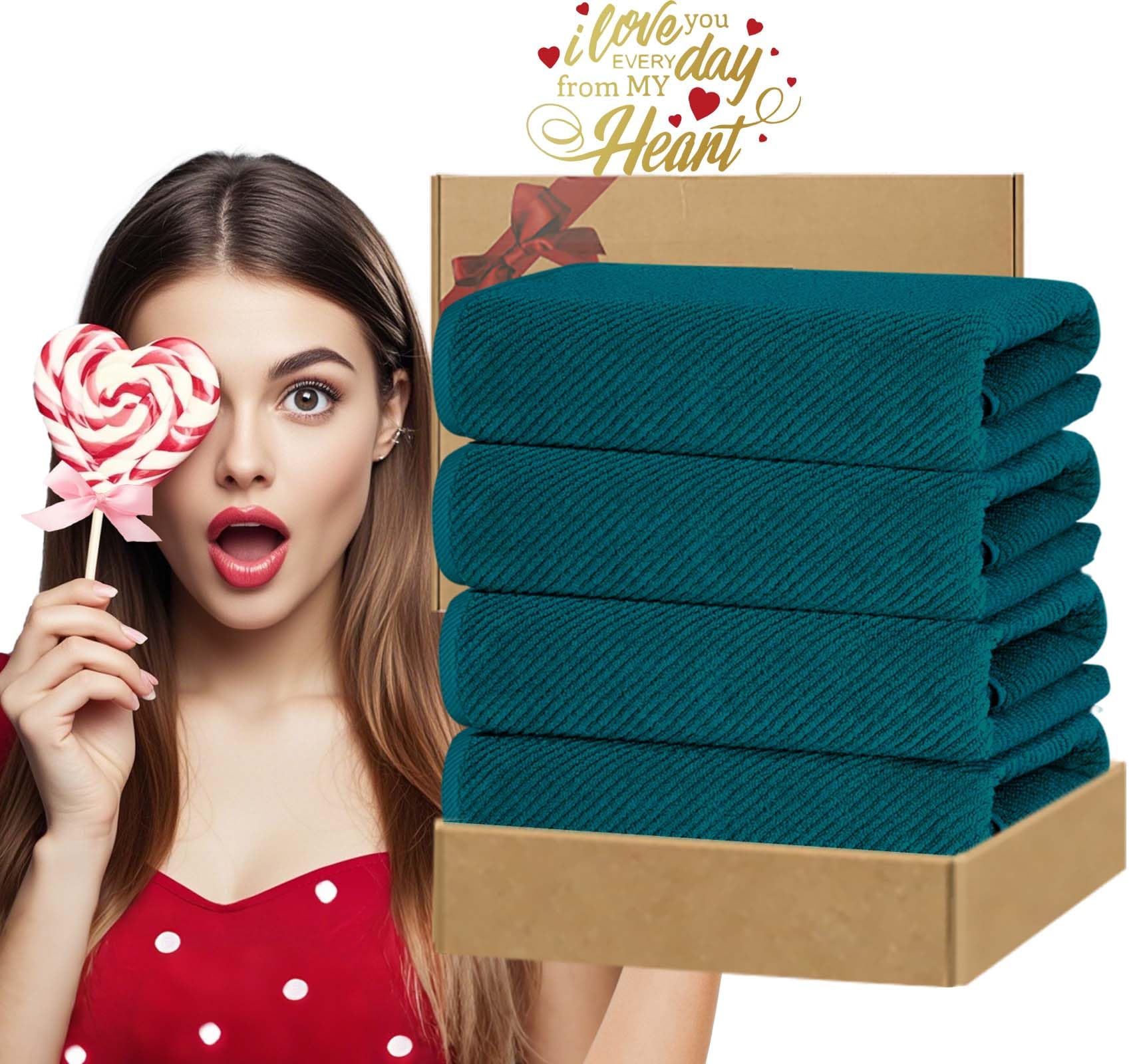 Bath Towels 4PC (4 Count)