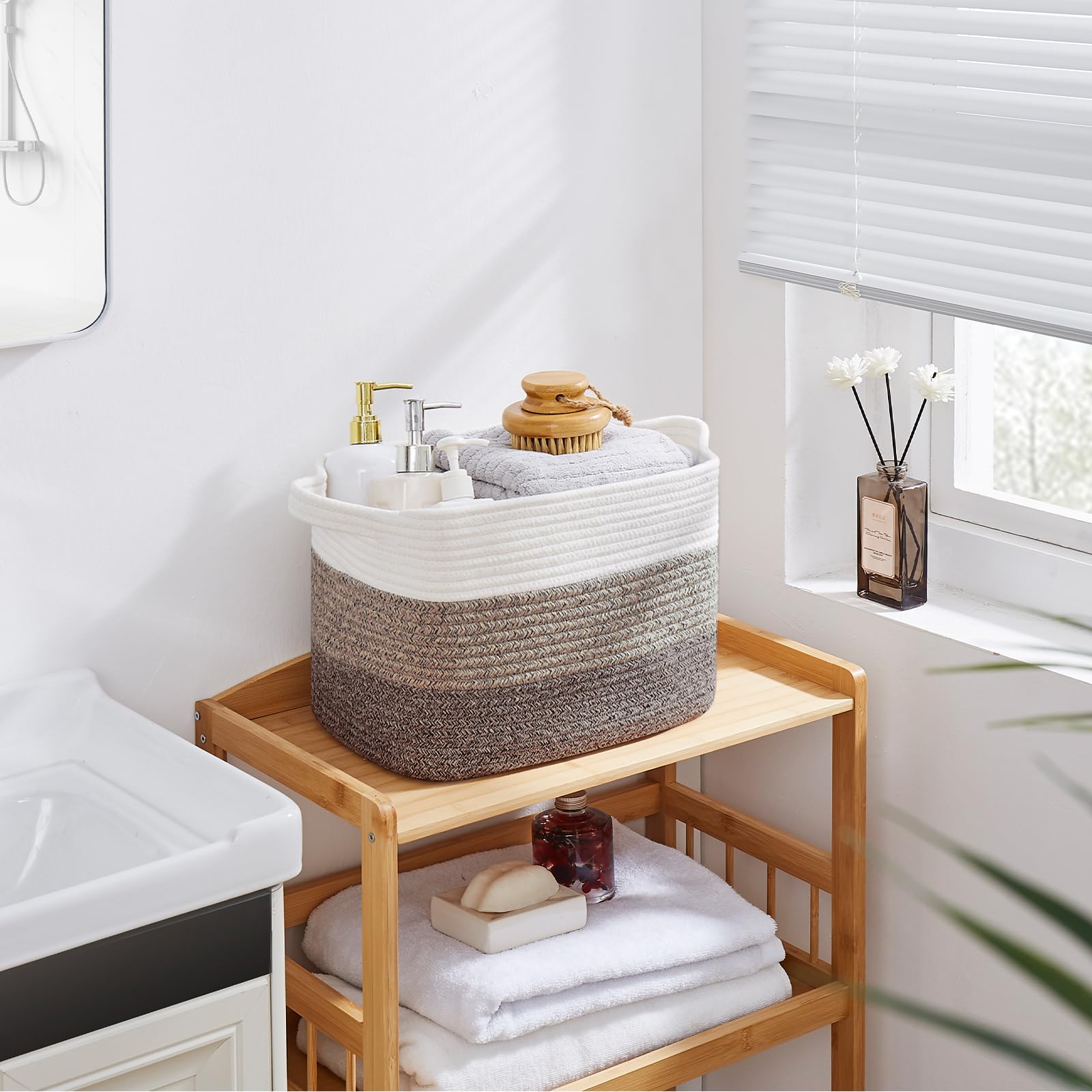Storage Baskets for Organizing (3 Count)