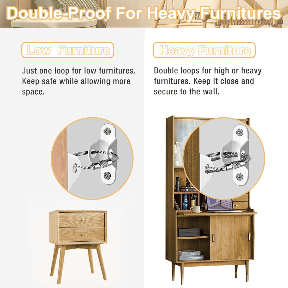Furniture Anchors (12 Count)