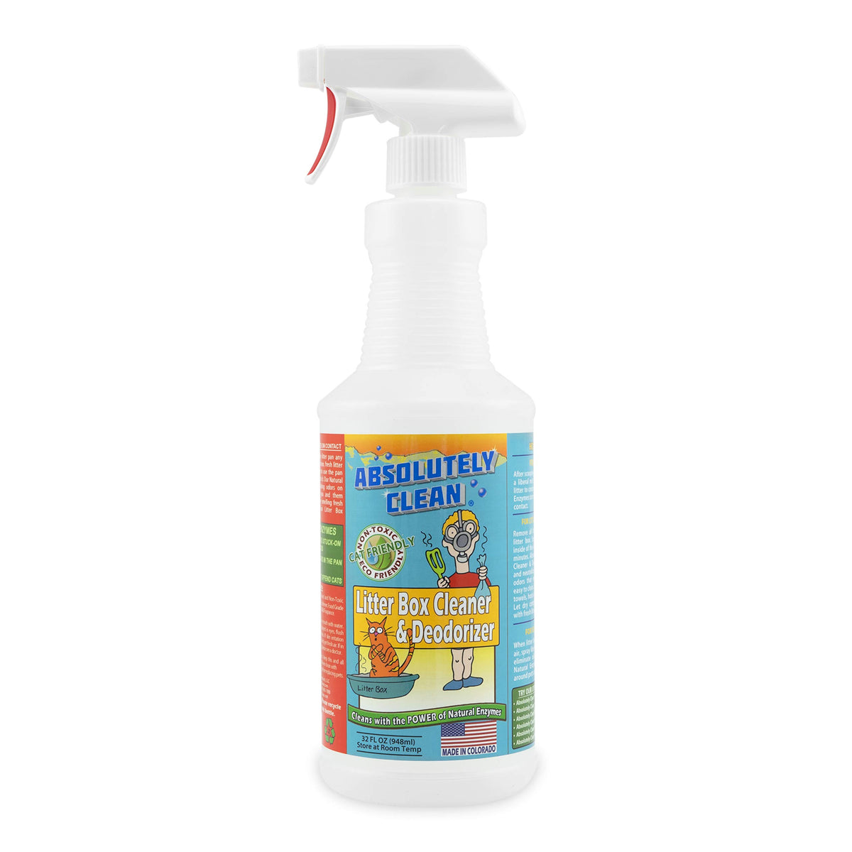 Litter Box Cleaner and Deodorizer (32 Fl Oz)