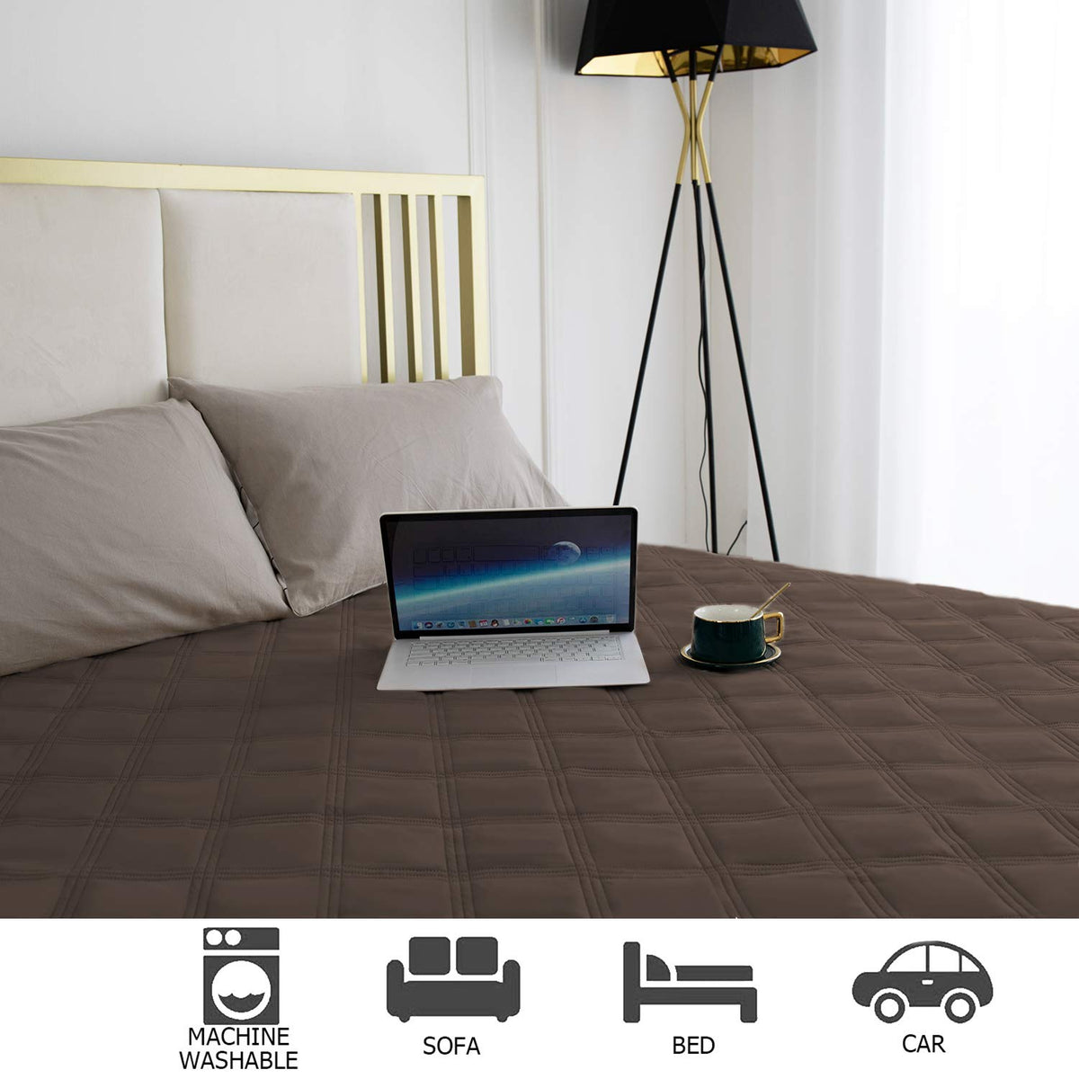 Waterproof Dog Bed Cover Pet Blanket with Anti