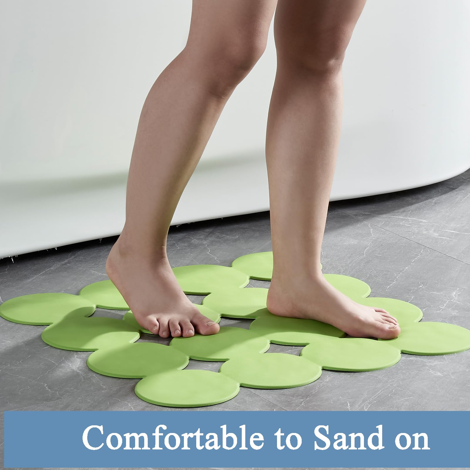 Square Shower Mat Nonslip