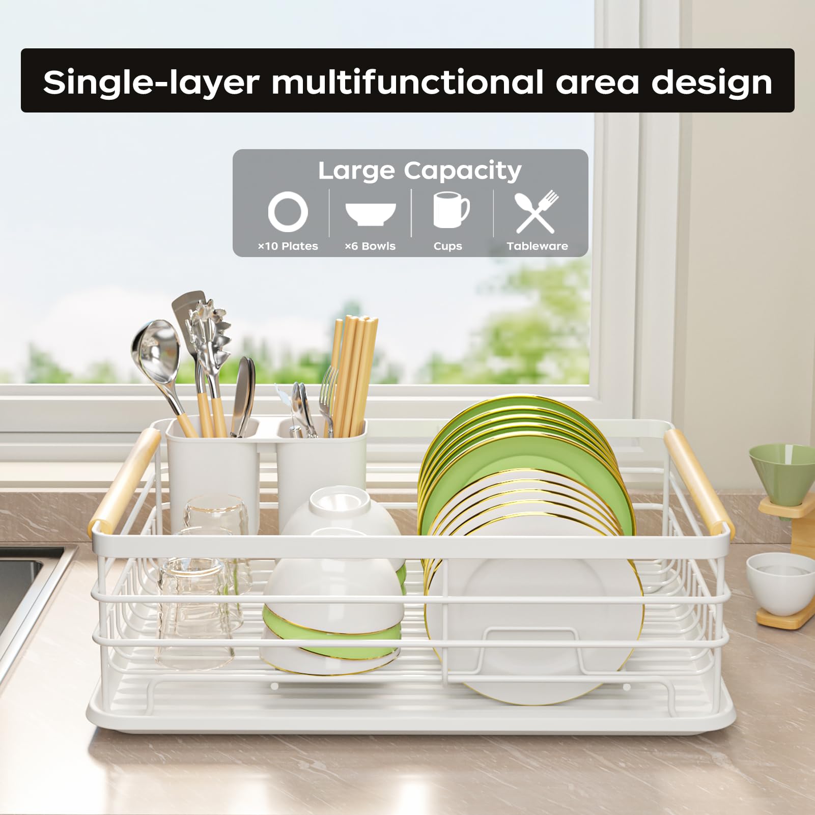 Dish Racks for Kitchen Counter