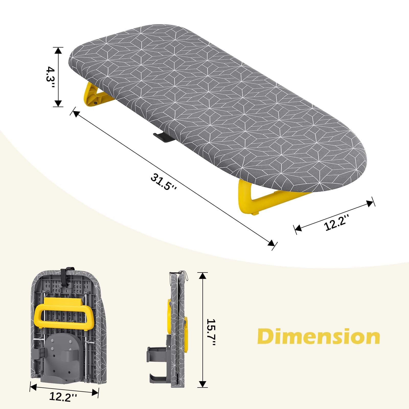 Small Ironing Board Tabletop