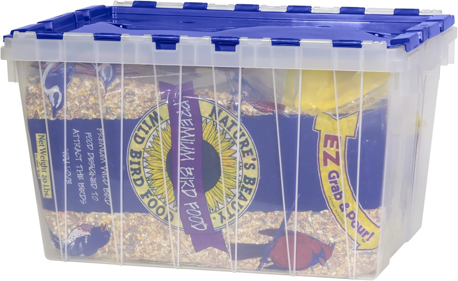 KeepBox 12 Gallon Storage Container (6 Count)