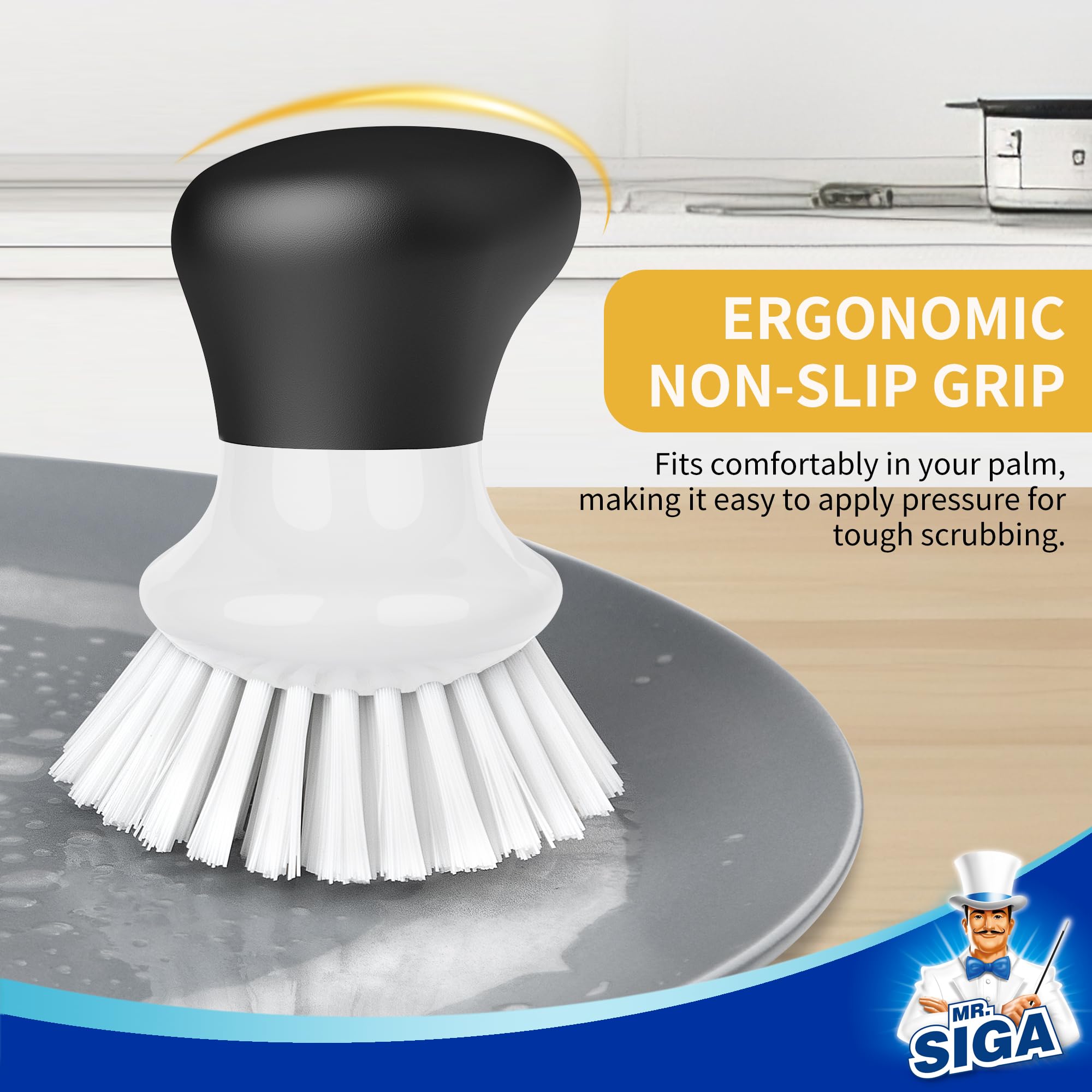 Dish Scrub Brush (2 Count)