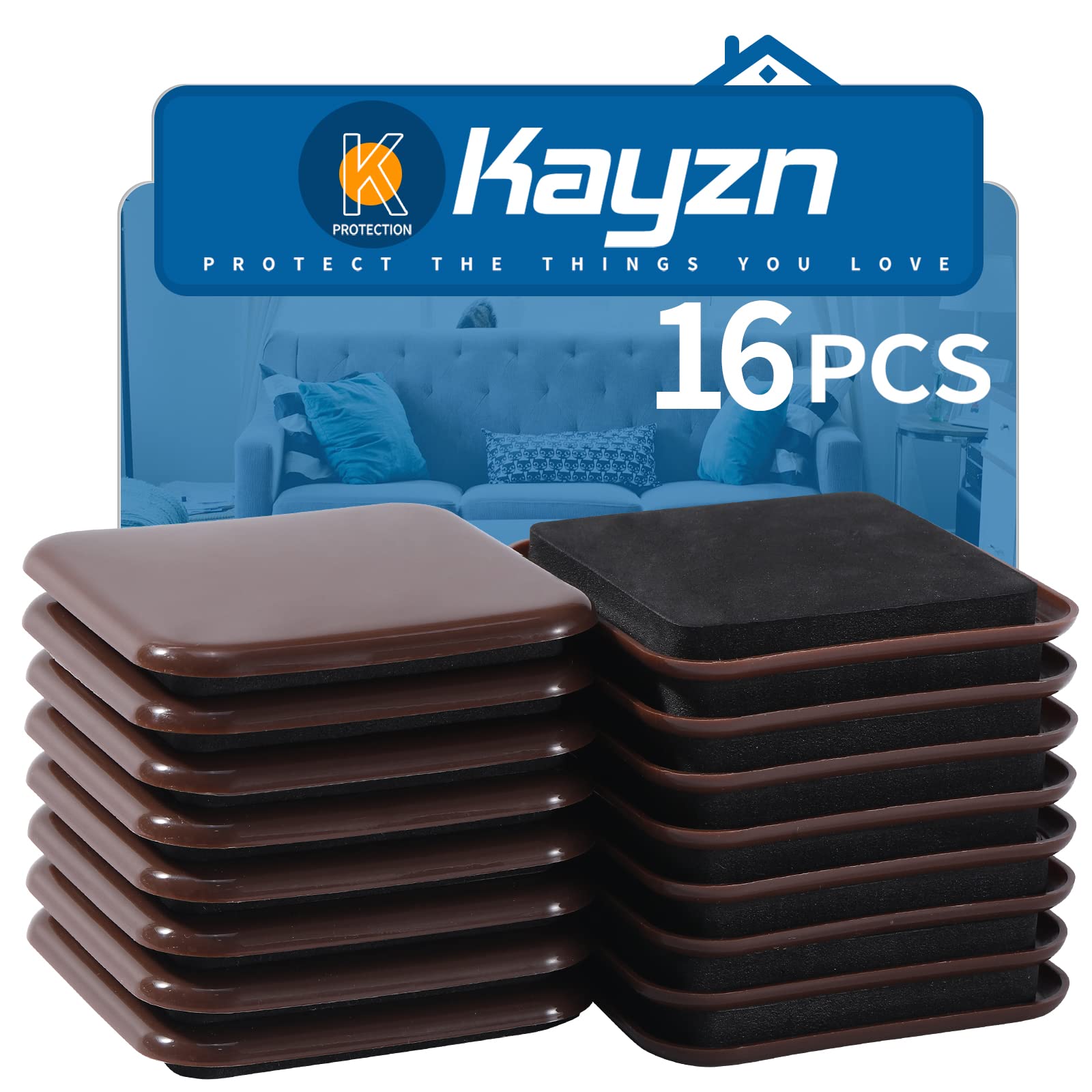 Furniture Sliders (16 Count)
