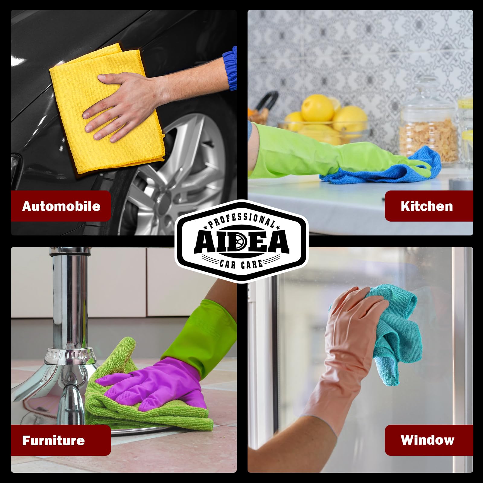 Microfiber Cleaning Cloth (150 Count)